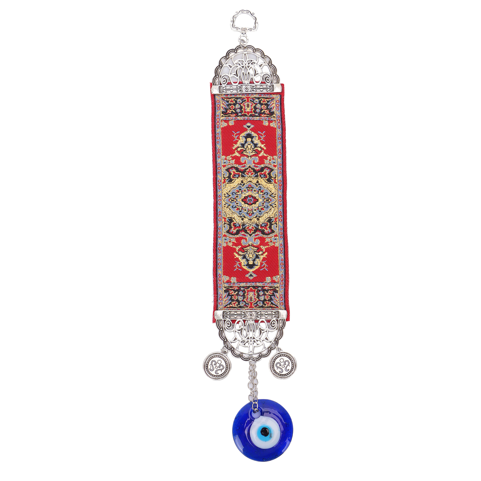 Runder, Roter Glücksbringer Mit Schutzauge, Autoanhänger, Exquisite Und Langlebige Verarbeitung, Ideal Als Geschenk Und Dekoration Für Zuhause
