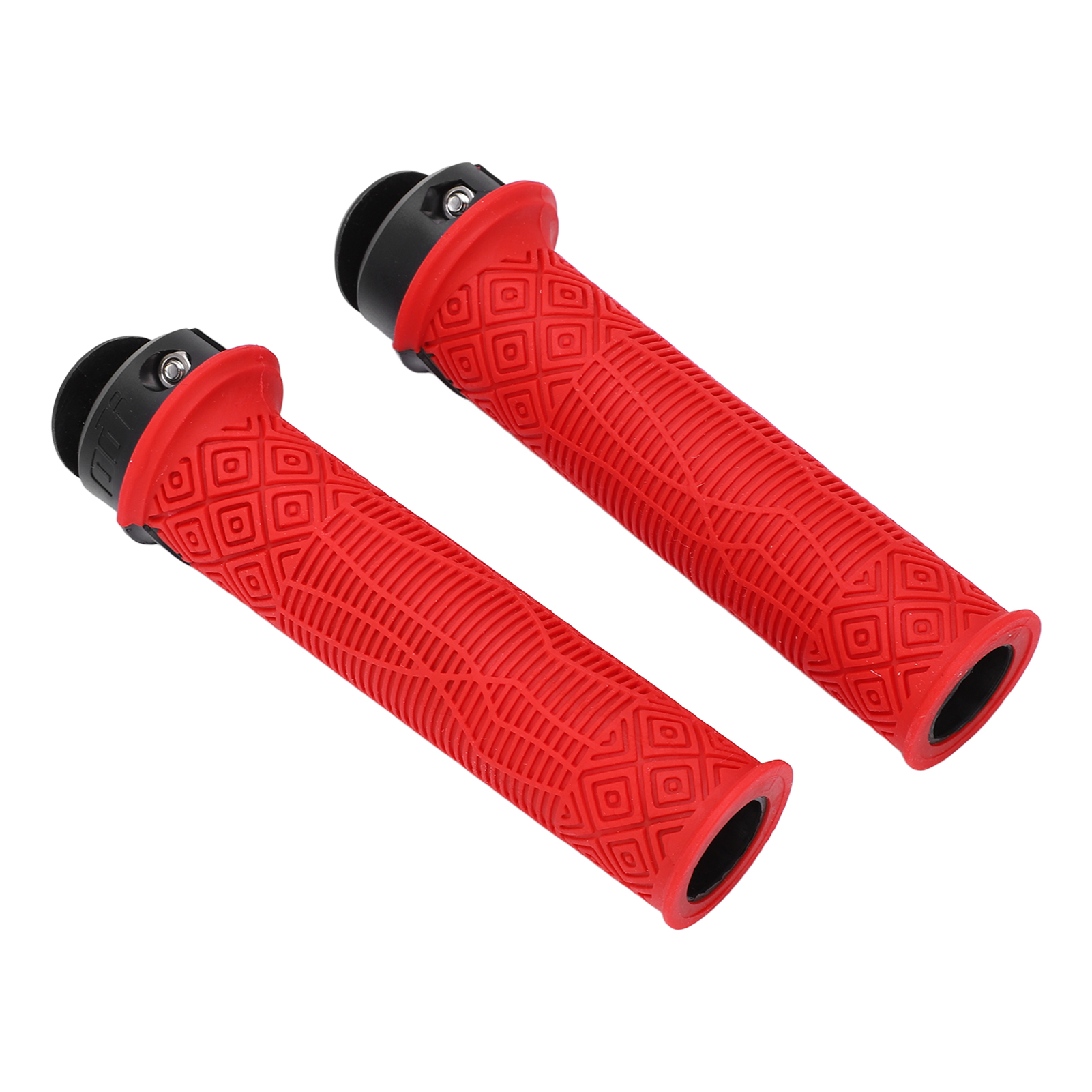 Fahrradgriffe, Rutschfest, Langlebig, Ergonomisch, Hohles Design, Rote Lenkergriffüberzüge