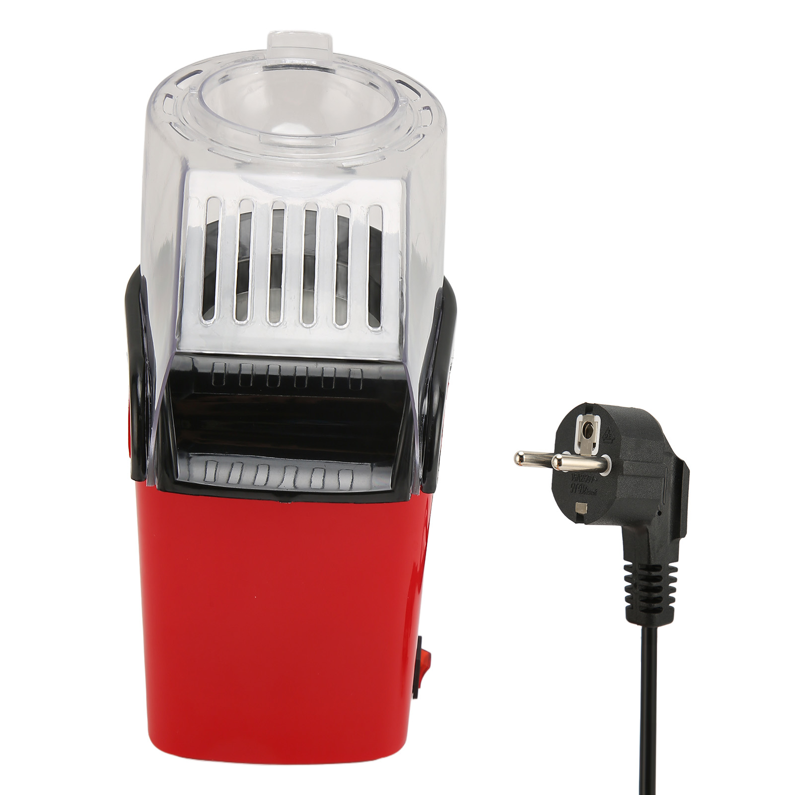 Elektrische Popcornmaschine, Rot, Tragbar Und Gesund Für Zuhause, Partys, Treffen, Als Weihnachtsgeschenk, 220-v-eu-stecker