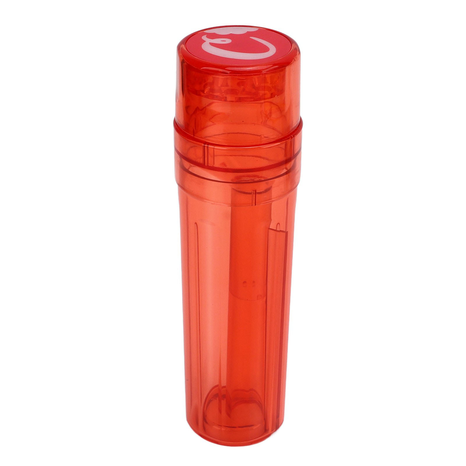 Tragbare, Transparente Kräutermühle, Kleine, Waschbare Und Abnehmbare Gewürzmühle, Rot, Für Die Küche