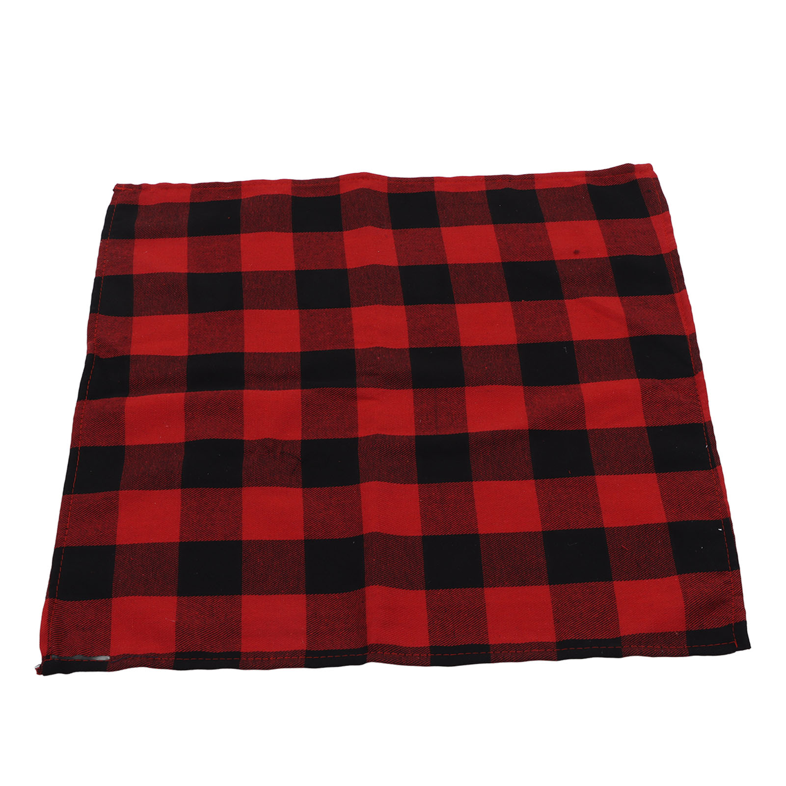 5-teiliges Rot-kariertes Tischdecken-set, 45 X 45 Cm, Dekoratives Muster, Strapazierfähiges Und Wiederverwendbares Polyester, Ideal Für Partys Und Abendessen