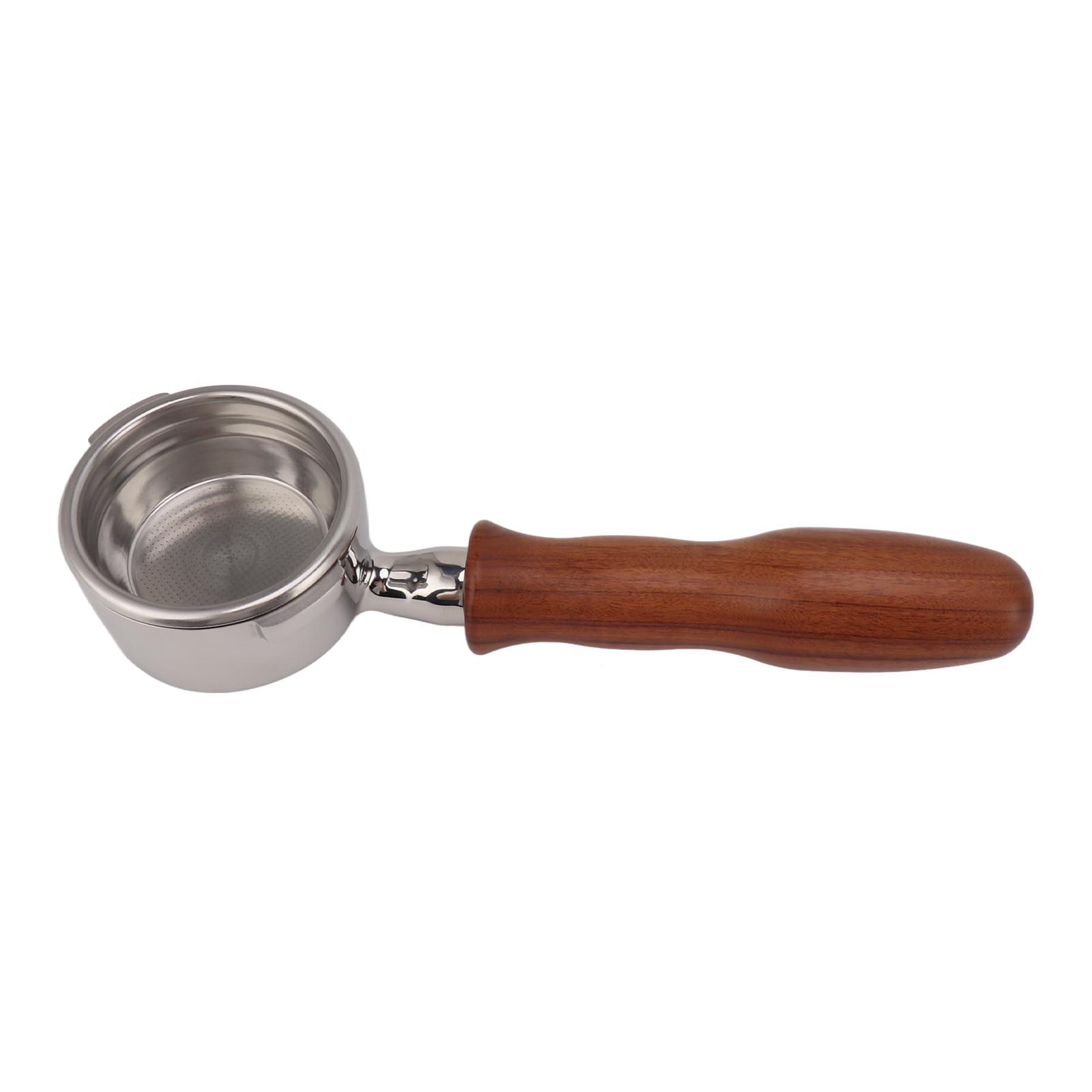 58-mm-bodenloser Filter Mit 2 Halterungen, Massivholzgriff, Kaffeefilterhalter Für Gaggia Baby Classic D, Rot, Acid Branch