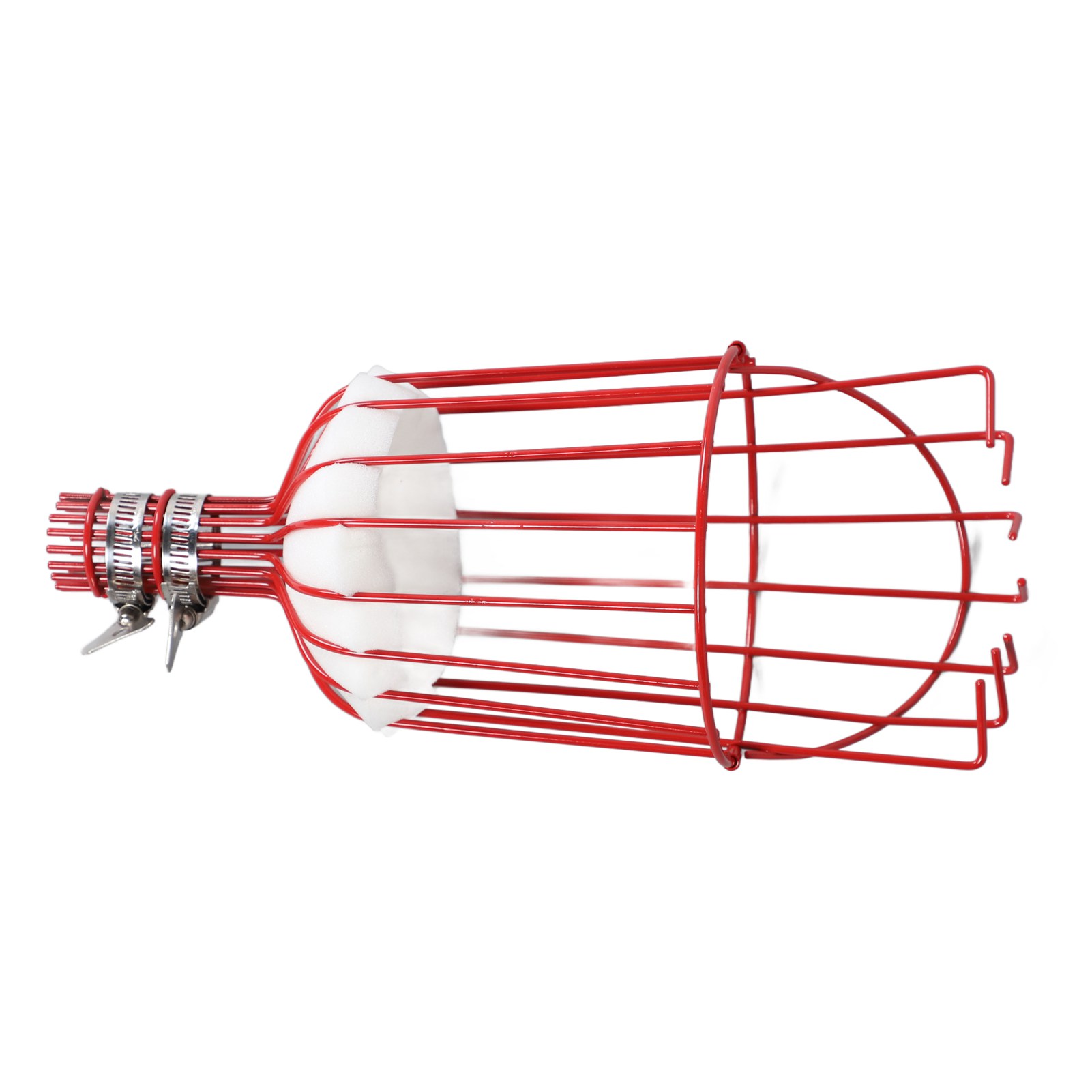 Roter Obstpflücker Mit Abnehmbarem, Rostbeständigem Korb, Multifunktionswerkzeug Für Rohre Mit 3 Cm Durchmesser