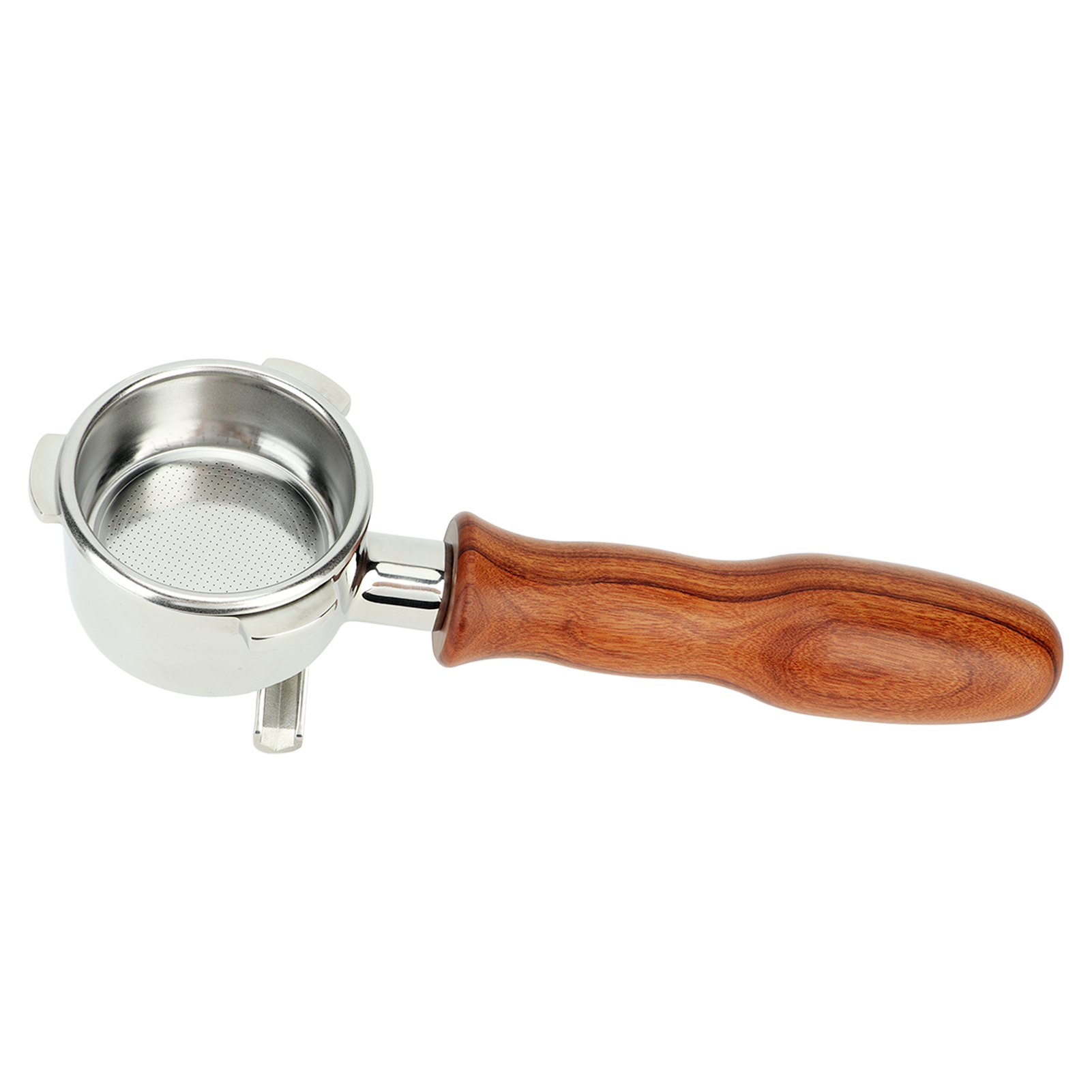 Doppelter Kaffeefilterhalter (54 Mm) Für Breville 870 880 D Espressomaschinen, Rotholz