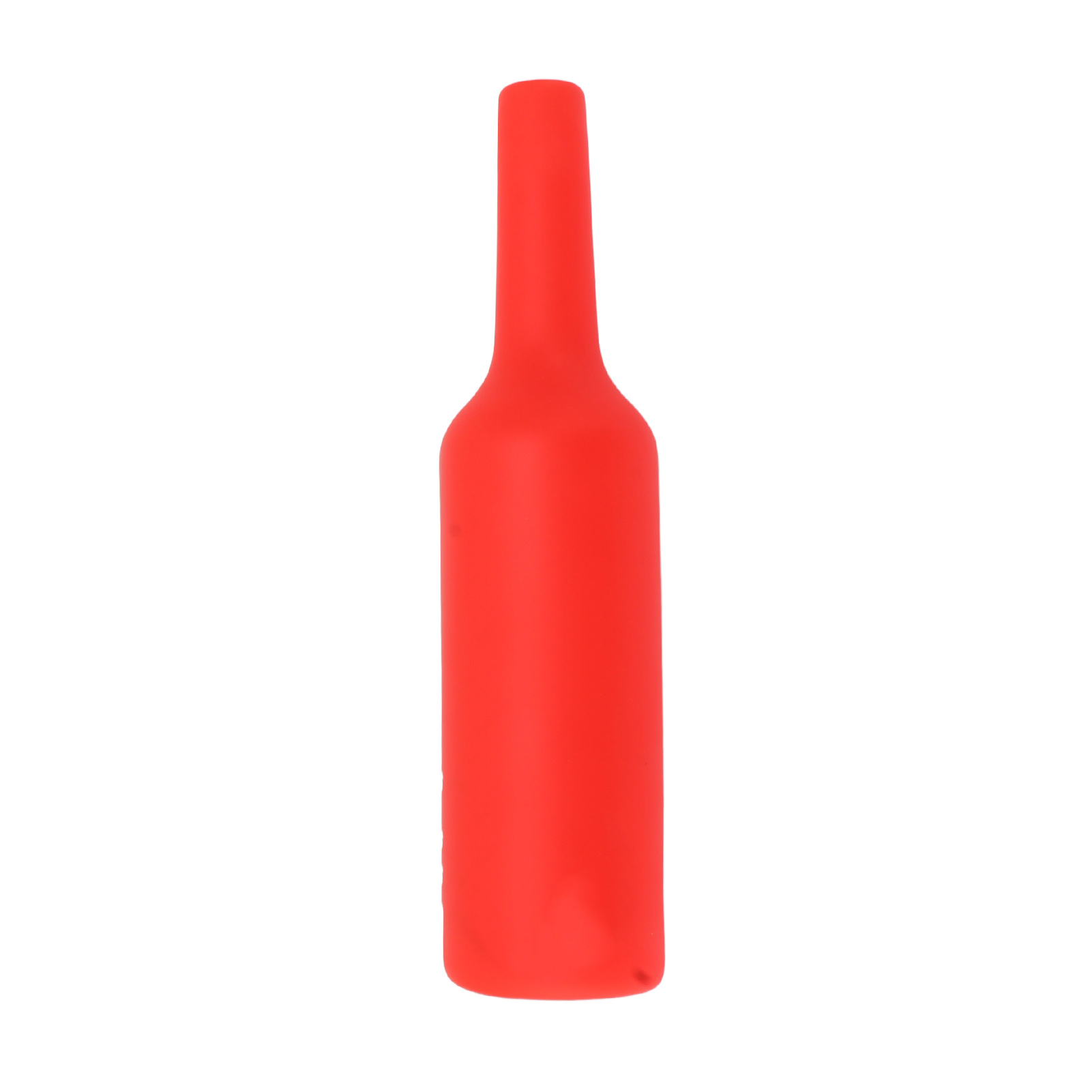 Unzerbrechliche, Stoßfeste, Flexible Rote Silikon-trainingsflasche Für Barkeeper – Für Auftritte Und Übungen