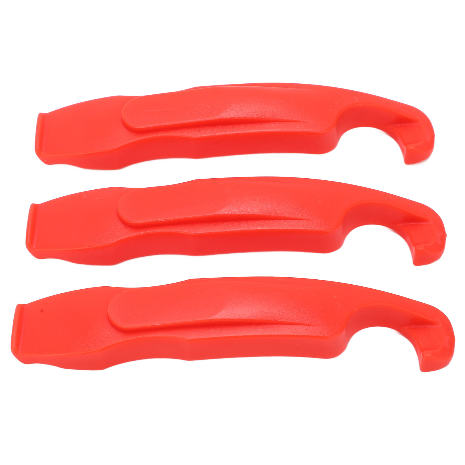 3-teiliges Reifenheber-set Aus Nylon Für Fahrräder, Reifenabzieher, Fahrradradreparaturwerkzeug, Rot