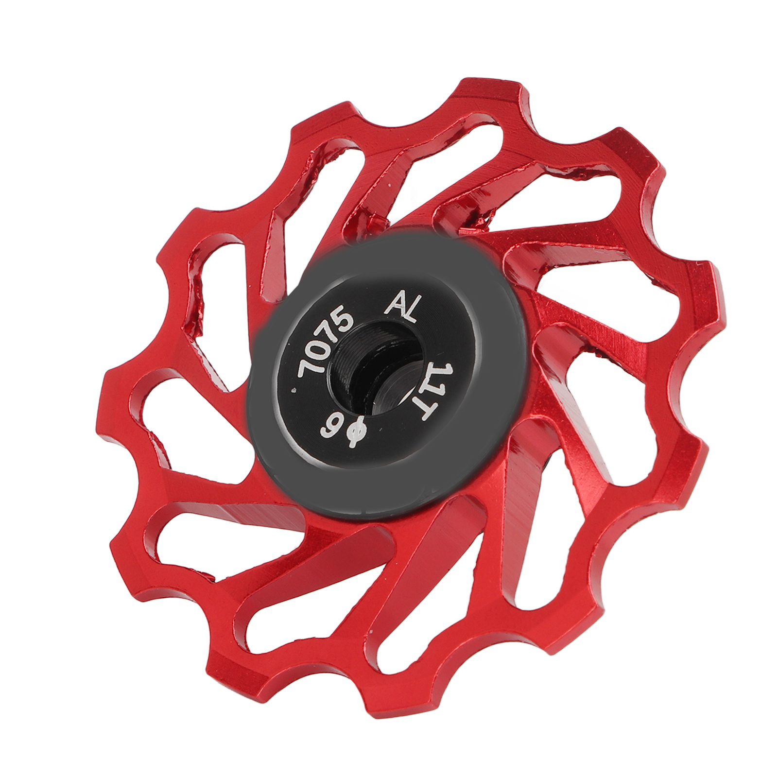 Hinterradspanner, 11t, Metall-keramik-rollenführung, Fahrradzubehör, Rot