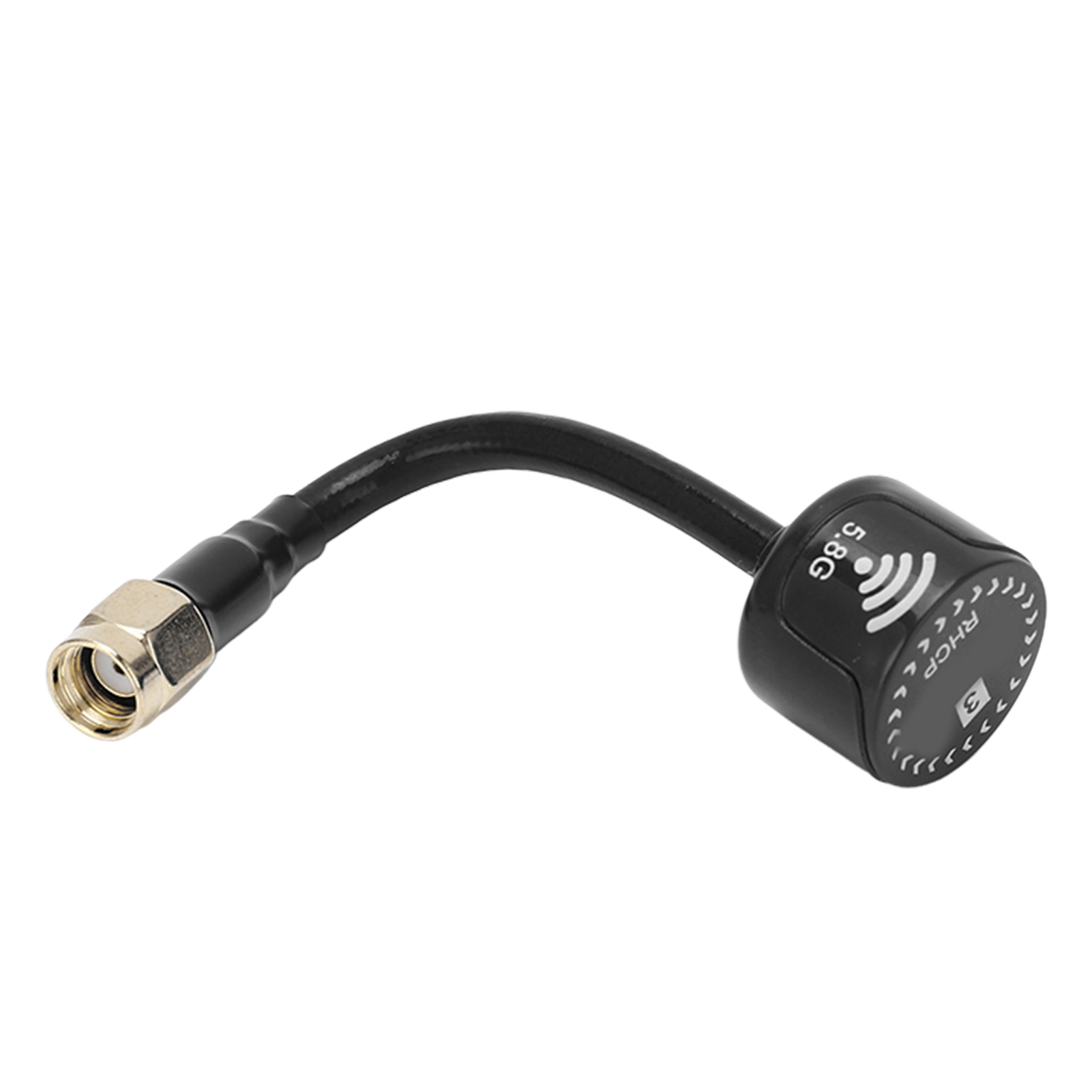 5,8-ghz-fpv-antenne, 85 Mm, 2,5 Dbi Für Rc-renndrohnen Und Quadcopter, Schwarz
