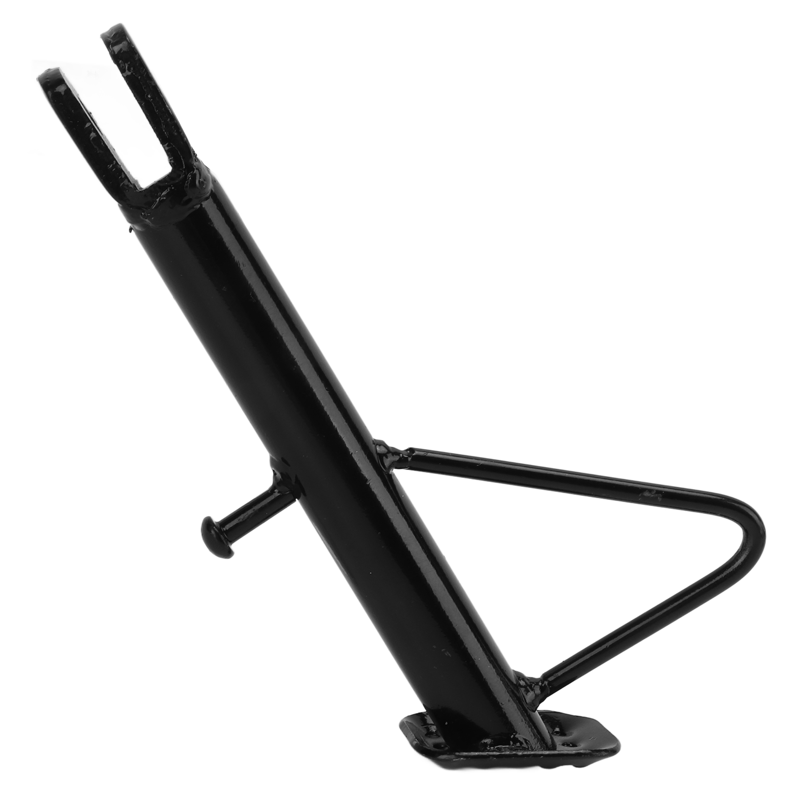 18 Cm Langer, Rutschfester Motorrad-seitenständer Aus Schwarzem Edelstahl Für Roller