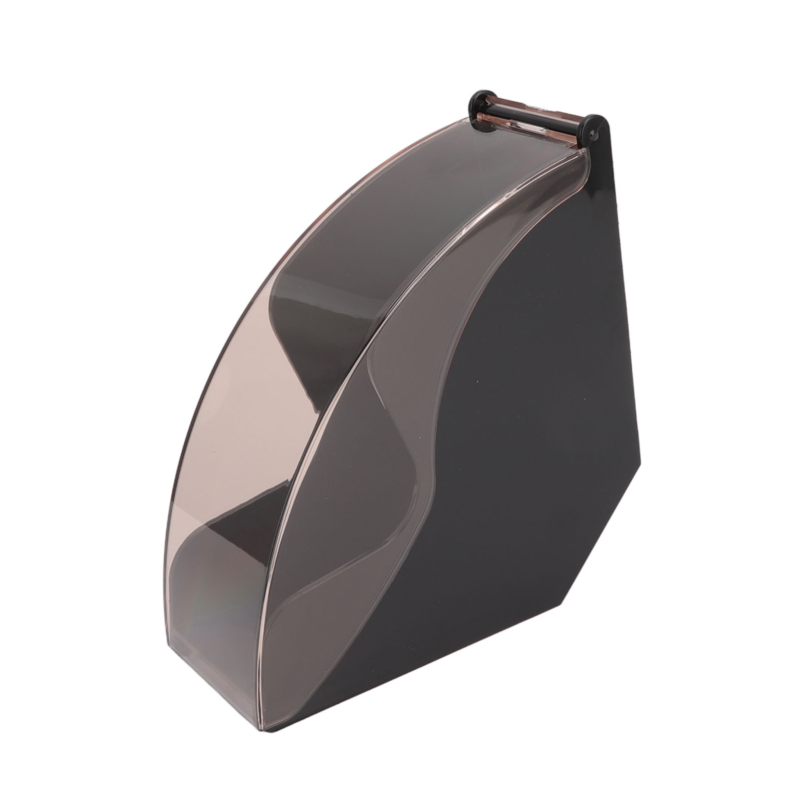 Aufbewahrungsbox Für Kaffeefilter, Staubdichter Kunststoff, Halter Für Handgeröstete Kaffeefilter Mit Deckel, Schwarz