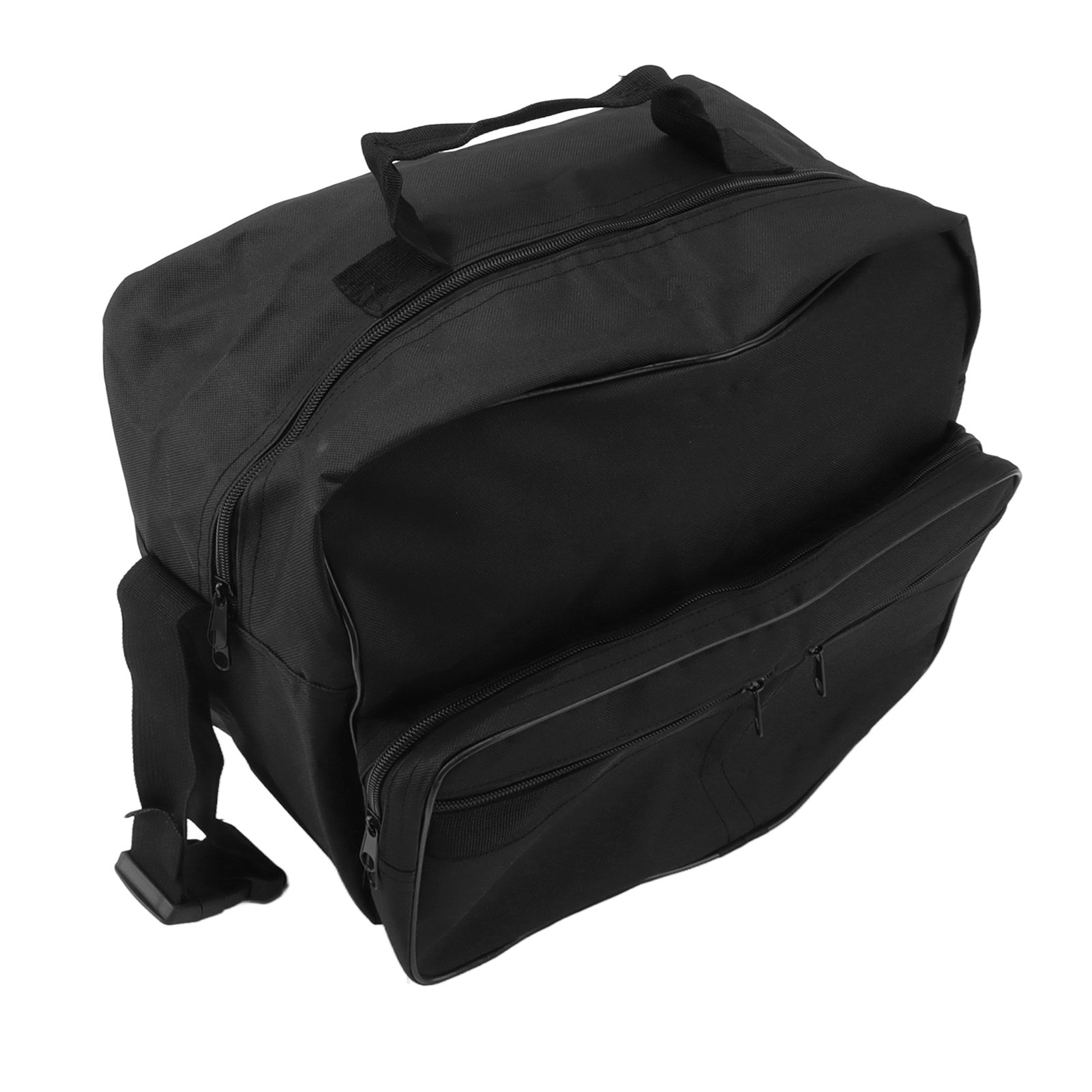 Rollstuhl-rucksack, Großes Staufach, Tragbar, Wasserdicht, Barrierefreie Tasche, Reise-, Umhängetasche, Schwarz