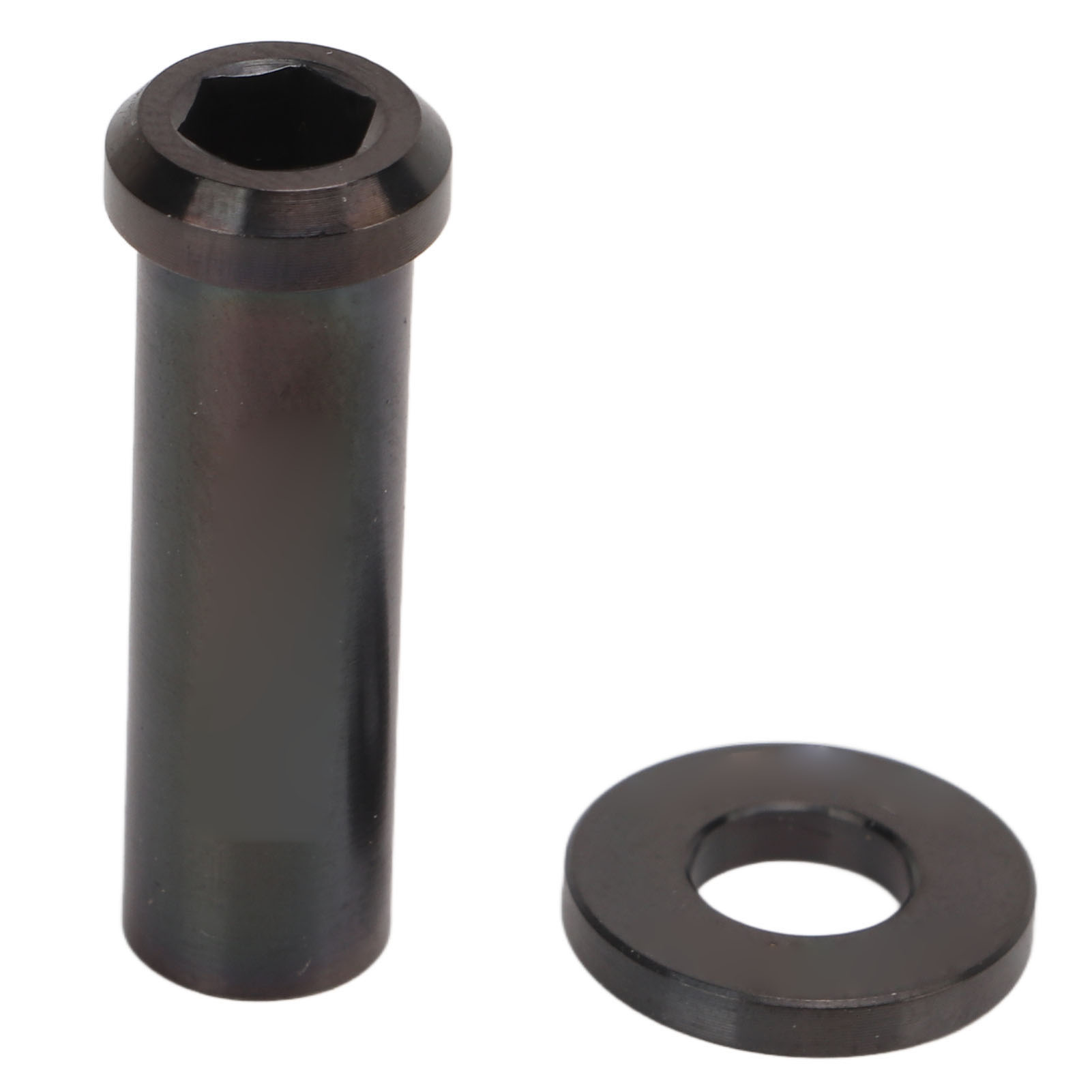 Fahrradbremsbefestigungsmuttern C 25 Mm, Leicht, Farbig Pvd-beschichtet, Schwarz