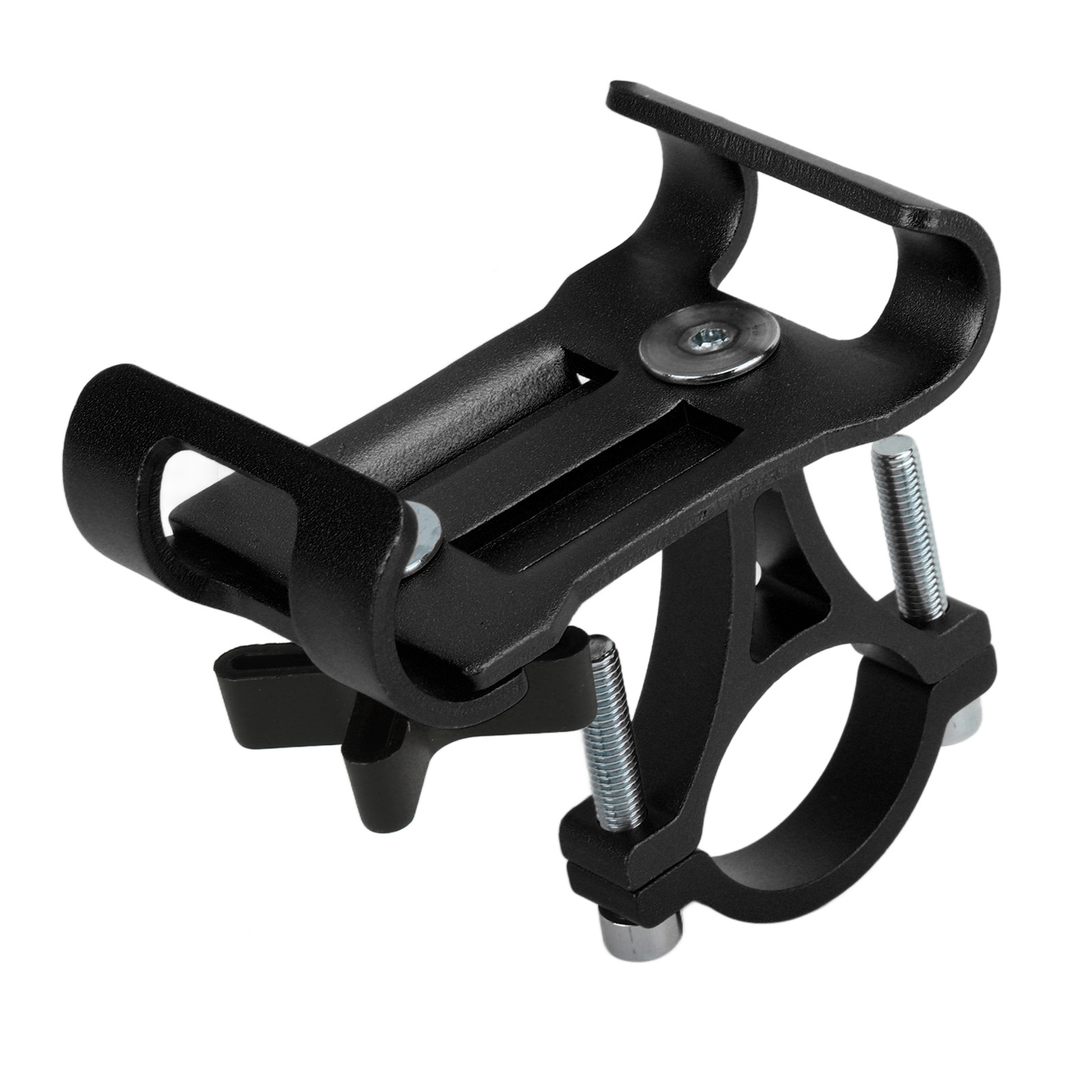 Handyhalterung Für Den Fahrradlenker (outdoor), Smartphone-halterung Aus Aluminium, Navigationssystem, Schwarz