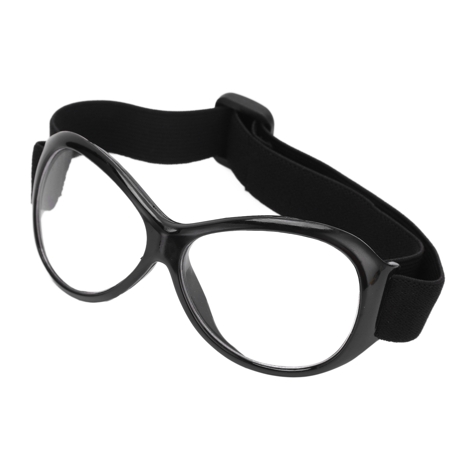 Professionelle Outdoor-basketballbrille Mit Verstellbarem Kopfband Für Sport Und Sicherheit, Schwarz