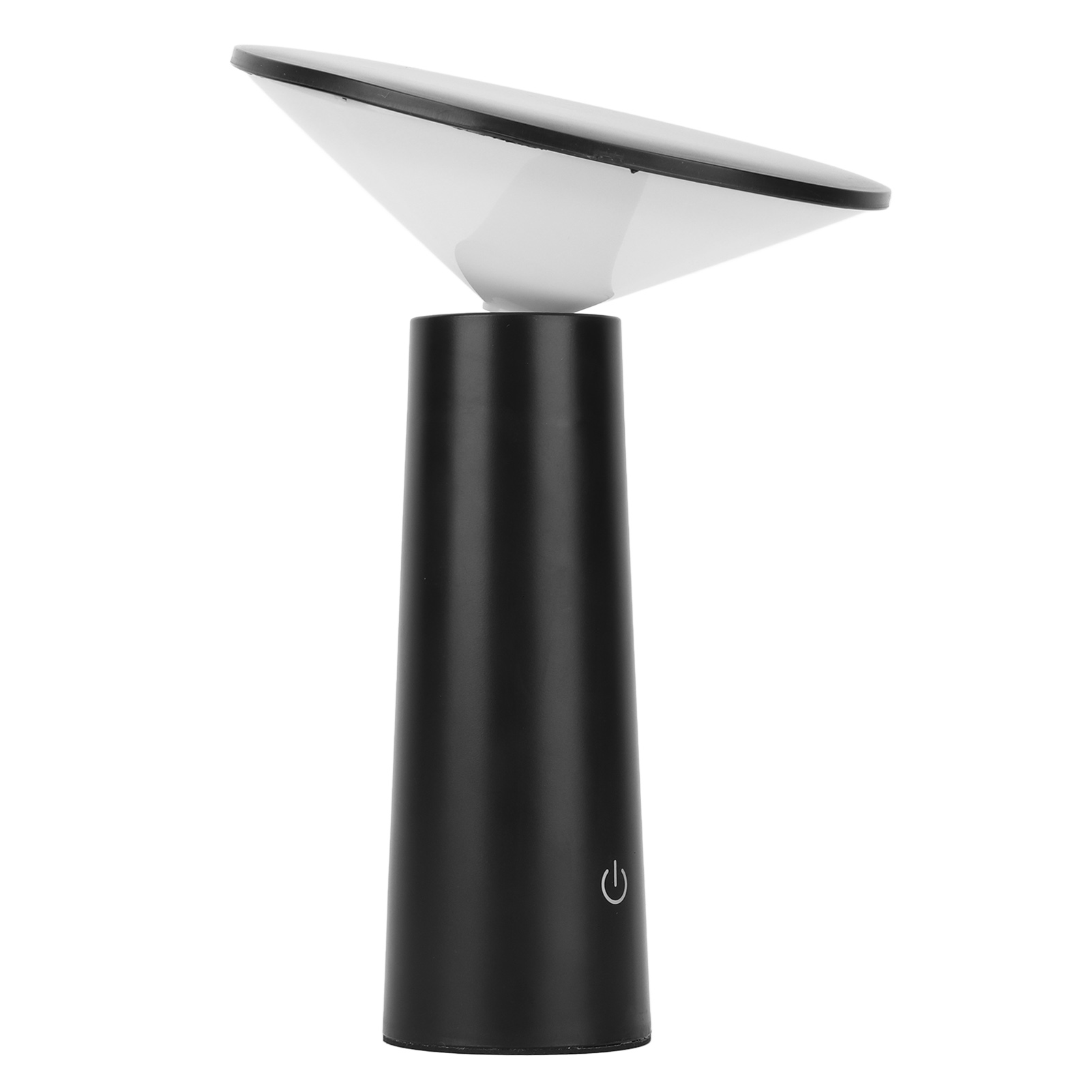 Wiederaufladbare Led-schreibtischlampe, Verstellbare Touch-tischleuchte, Augenschutz Mit Akku, Schwarz