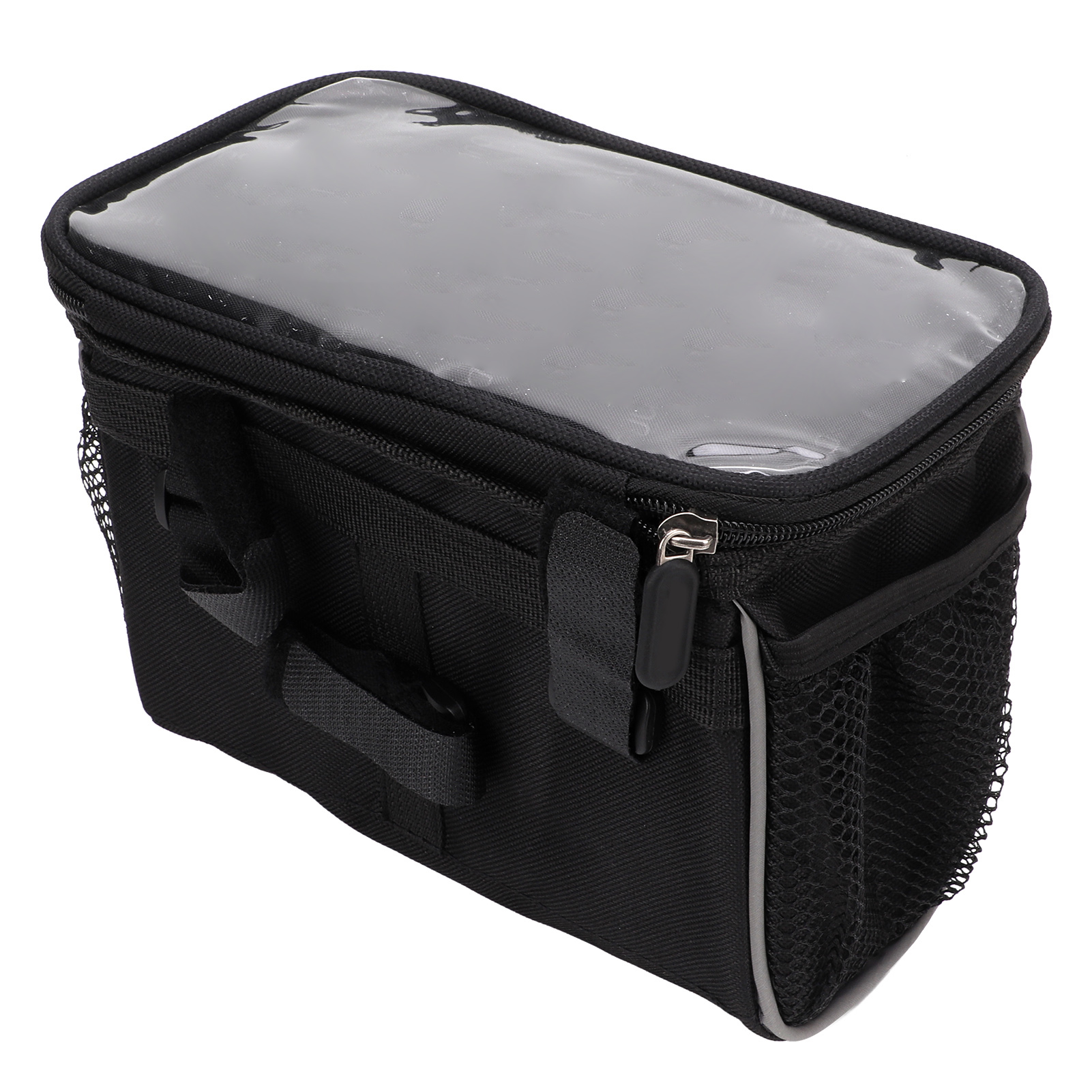 Schwarze Fahrradlenkertasche, Frontkorb Für Schlauch, Outdoor-mountainbike-fahrradtasche