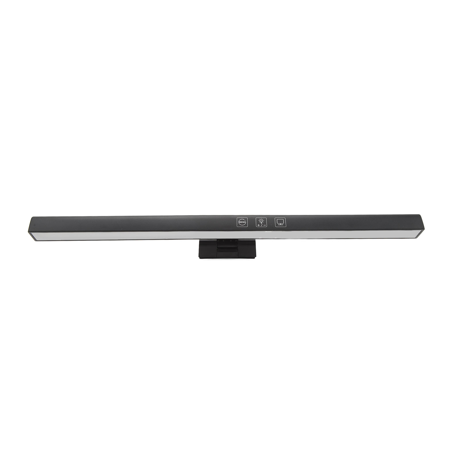 33 Cm Led-computermonitorlampe, Anti-blaulichtleiste Zum Schutz Der Augen, Schwarzer Laptop-bildschirm