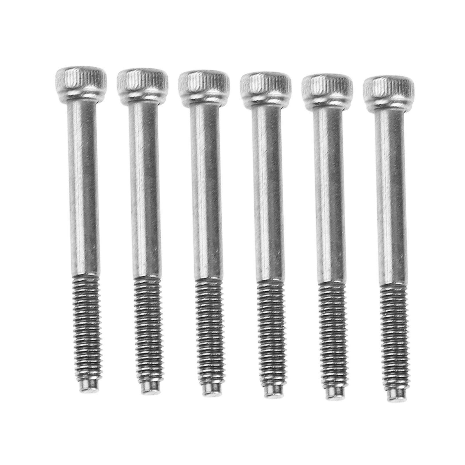 X 42 Mm Schrauben Für E-gitarren-steg, Doppelt Verriegelnde Tremoloschrauben, Schwarz-nickel