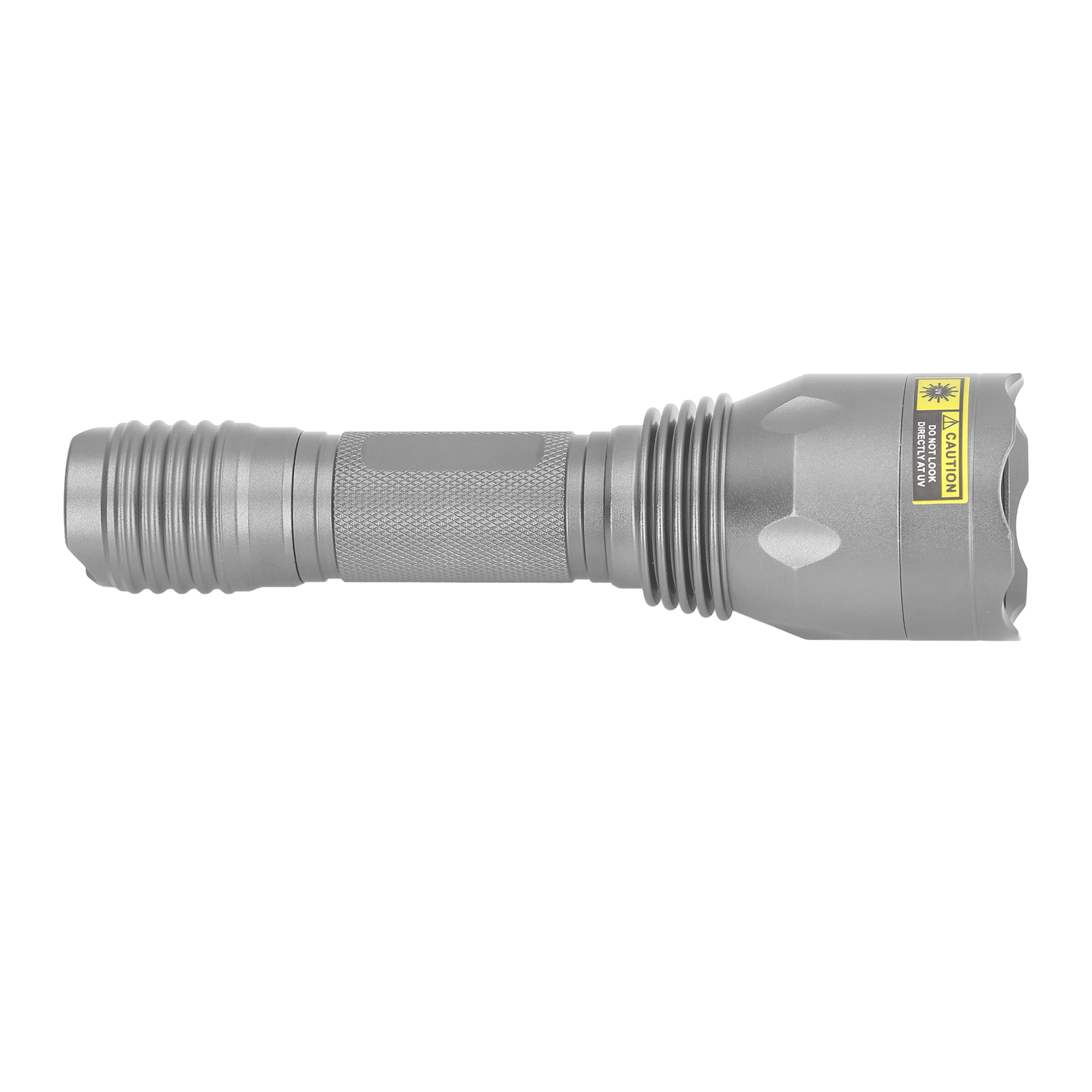 Tragbare 365-nm-uv-taschenlampe Aus Aluminiumlegierung, Schwarze Led-stirnlampe Zur Erkennung Gefälschter Dokumente
