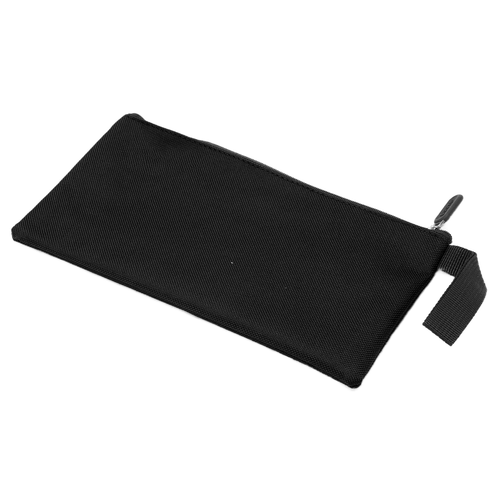 Wasserdichte, Robuste Und Tragbare Schwarze Canvas-tasche Mit Reißverschluss Zur Aufbewahrung Von Gegenständen