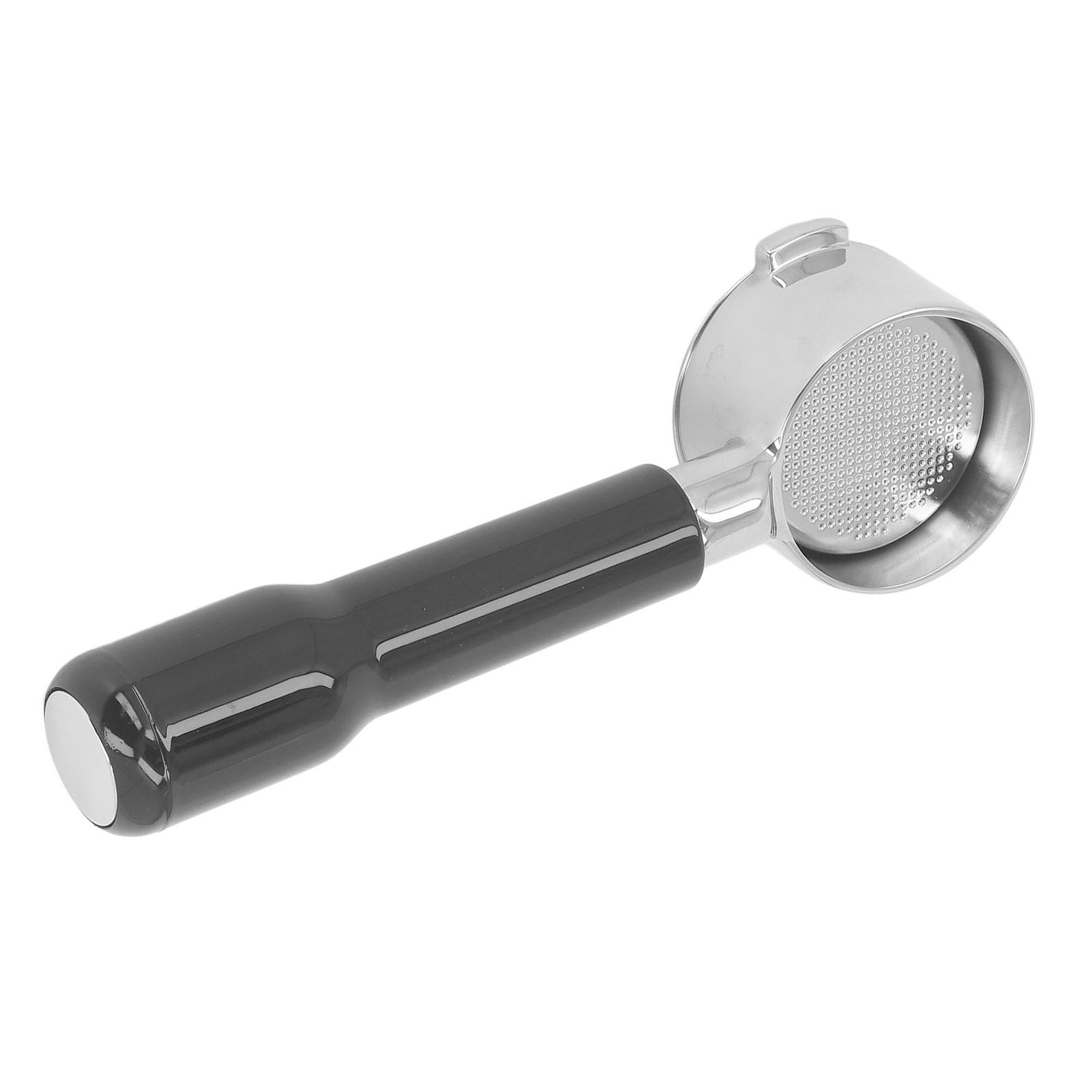 51-mm-siebeinsätze Ohne Boden Für Die Kaffeemaschine Eco310, Ersatzgriff Aus Schwarzem Kunststoff, Ausführung C2, 2 Stück