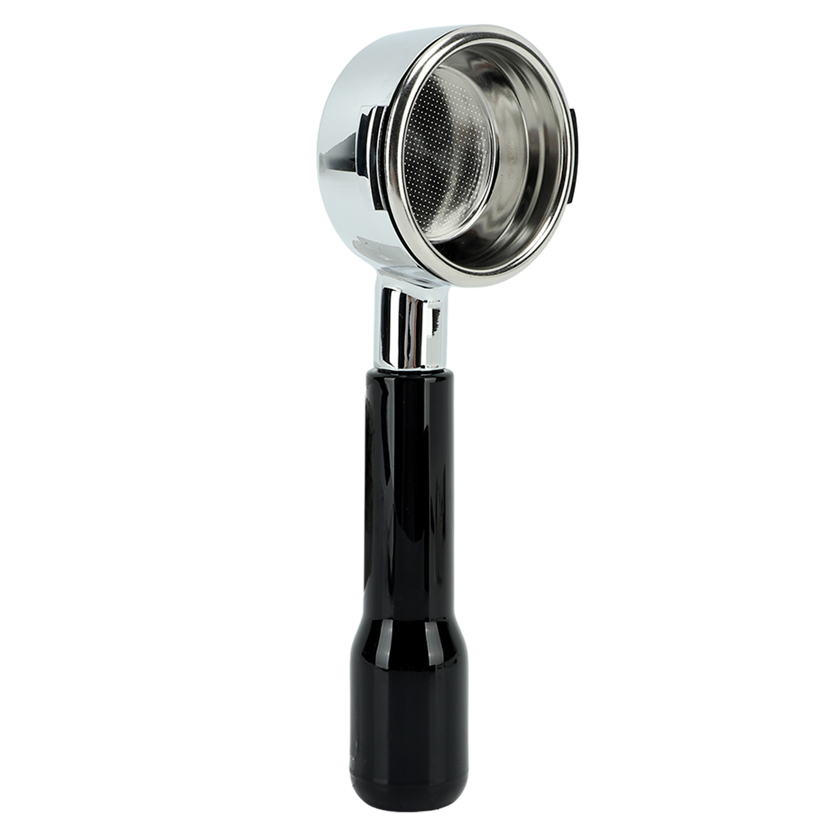 58-mm-e61-kaffeefilterhalter, Bodenlos, Einlagig, Manuell, Schwarz, Für Zuhause Oder Café, Kunststoff C2