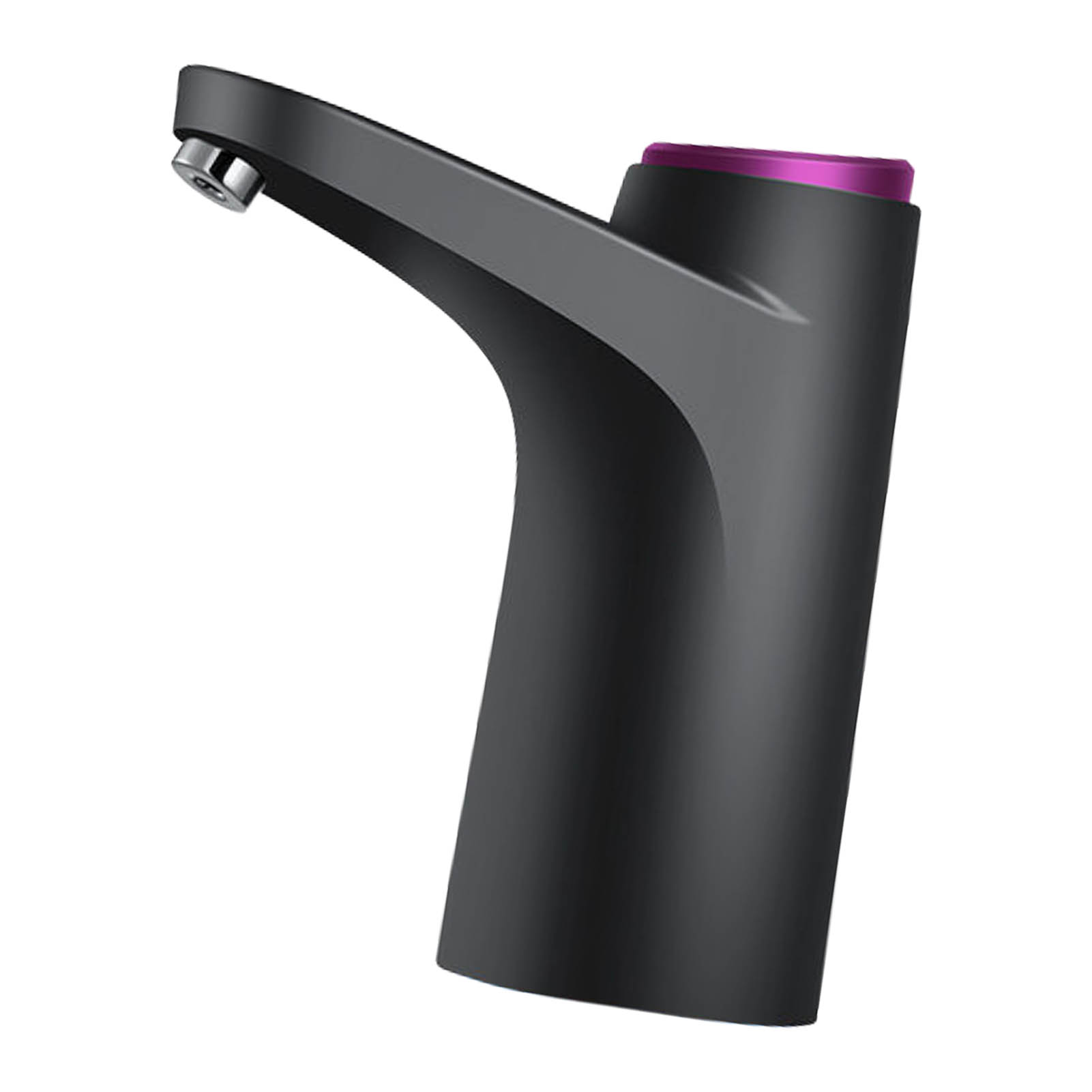 Tragbare Automatische Wasserpumpe, Bpa-frei, Leise, 4 W, 1200-mah-akku, Trinkwasserspender Für Zuhause Oder Büro, Schwarz