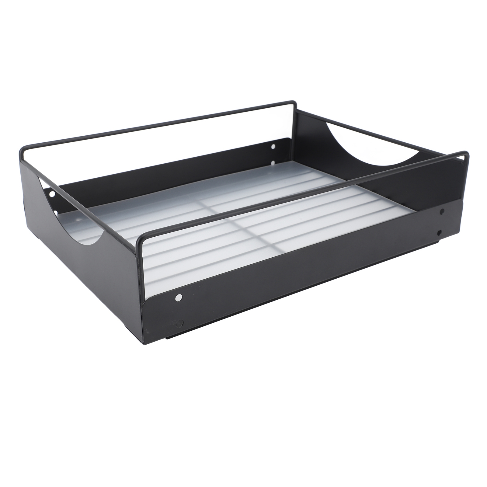 Schiebetürschrank Aus Kohlenstoffstahl, Geräuscharm, Ablagefach Für Schrank, Badezimmer, Schwarz, B 302 X 401 X 115 Mm