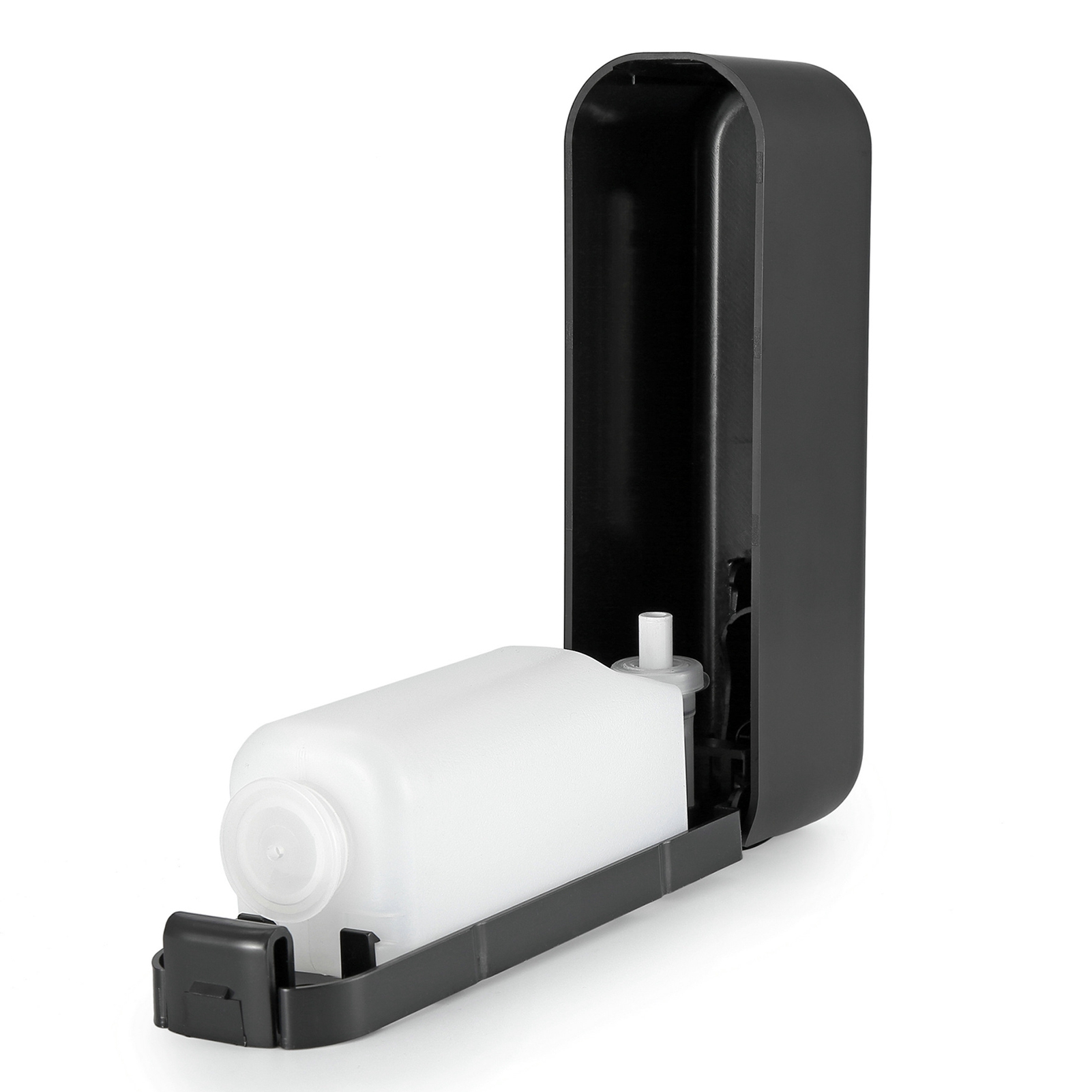 Manueller 300-ml-seifenspender, Wandmontage, Abs-duschgelbehälter Für Zuhause/hotel, Schwarz