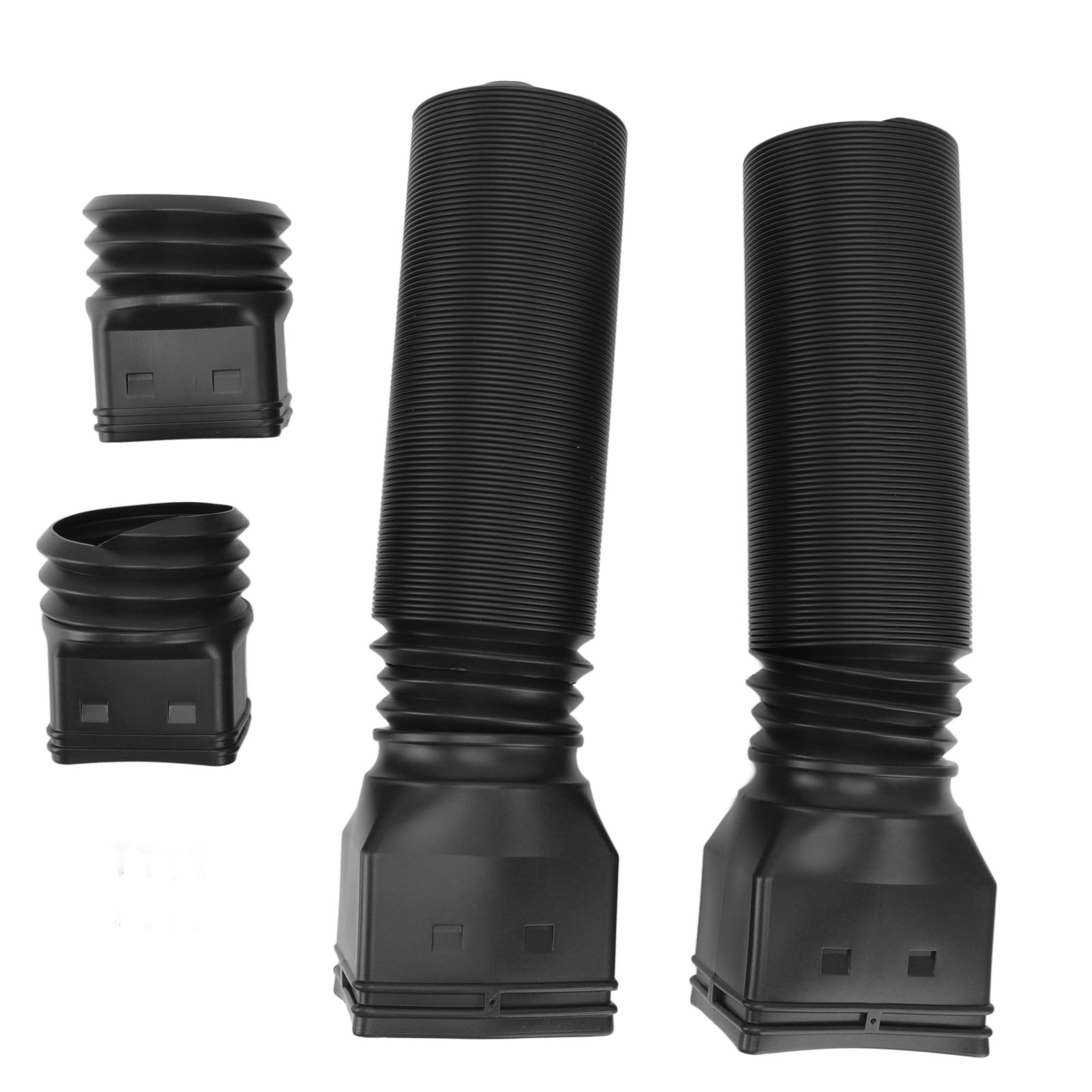 Universelle, Flexible Fallrohrverlängerung, Ausziehbar Von 50 Cm Bis 74 Cm, Schwarz