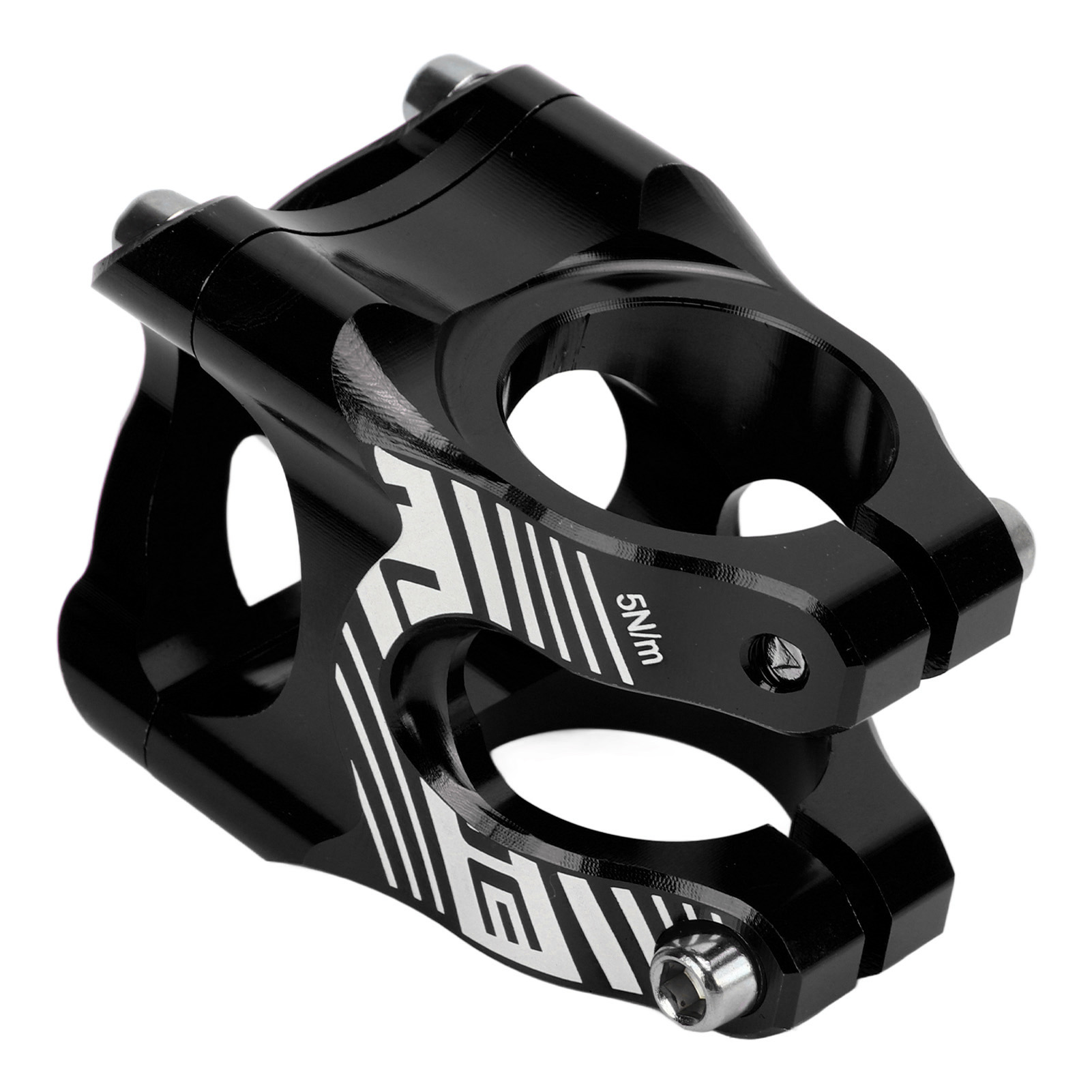 Kurzer Cnc-gefräster Lenker Aus Aluminiumlegierung, 35 Mm, Leicht Und Hochfest, Für Rennrad Und Mountainbike, Schwarz.