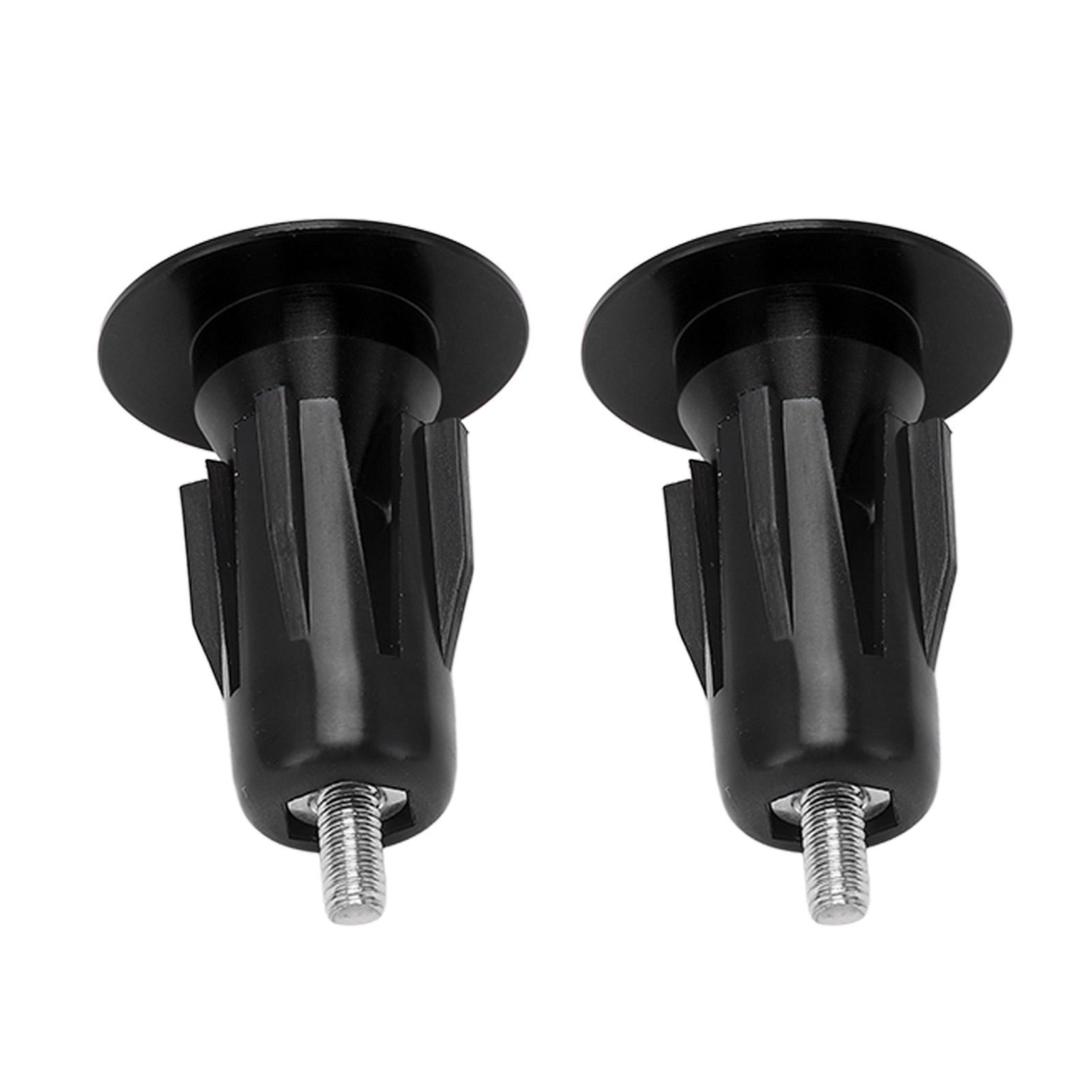 Lenkerendkappen Aus Aluminiumlegierung, Robuste Universal-griffe Für Mountainbikes, Schwarz