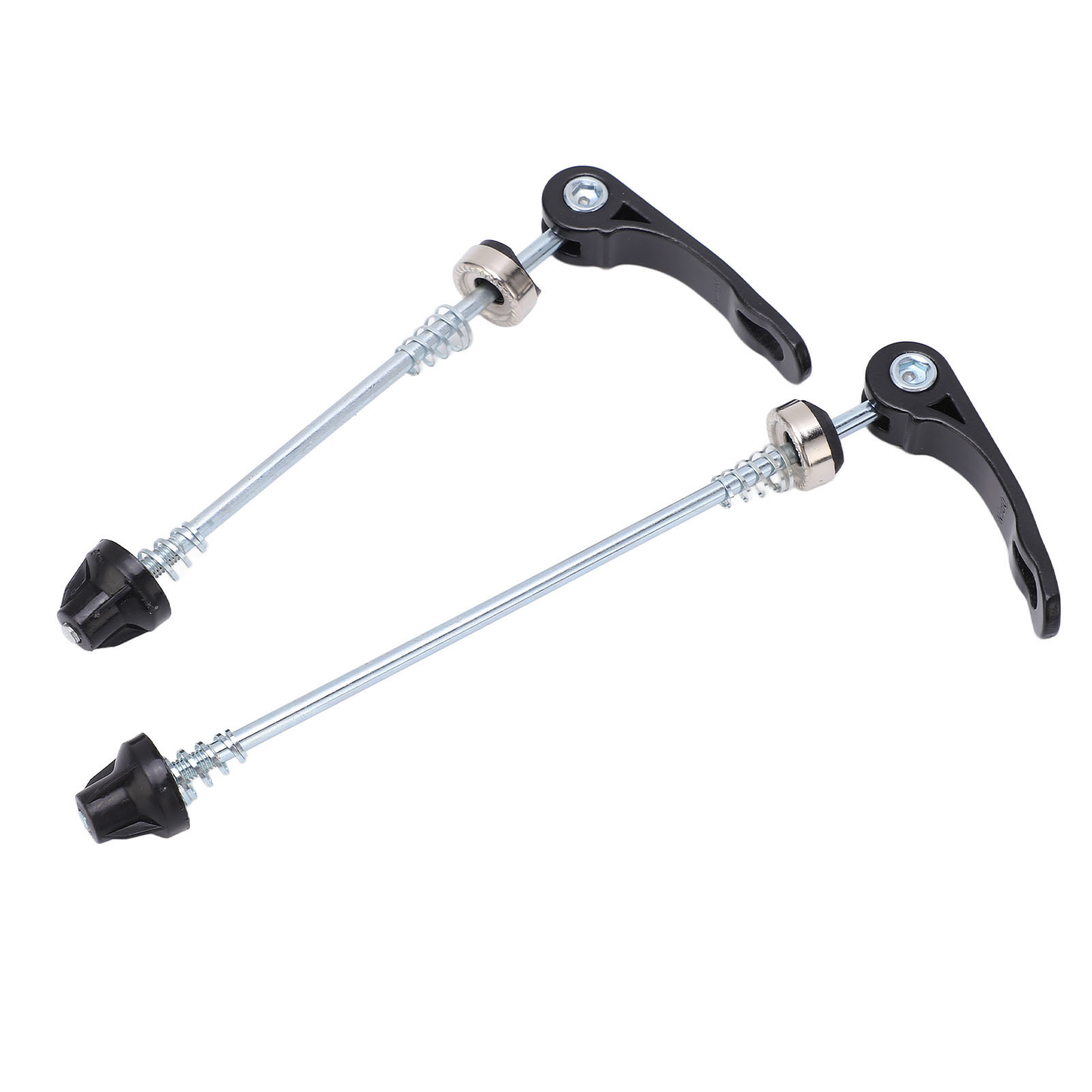 Paar Schnellspanner Für Fahrräder, Vorder- Und Hinterradnaben, Fahrradwerkzeug, Schwarz