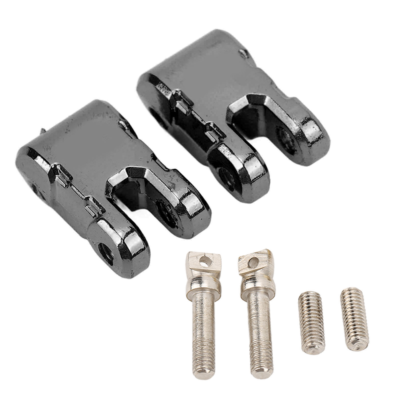 Sets Rc-windenhaken Aus Aluminiumlegierung, Abschlepphaken Für 1/10 Rc-car-ersatzteile, Schwarz