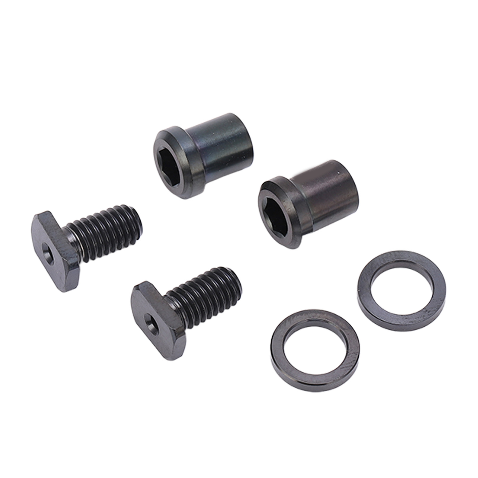 Set Mit 6 Titanlegierungsschrauben Für Shimano Mountainbikes, Fahrradersatzteile, Schwarz (6er-packung)