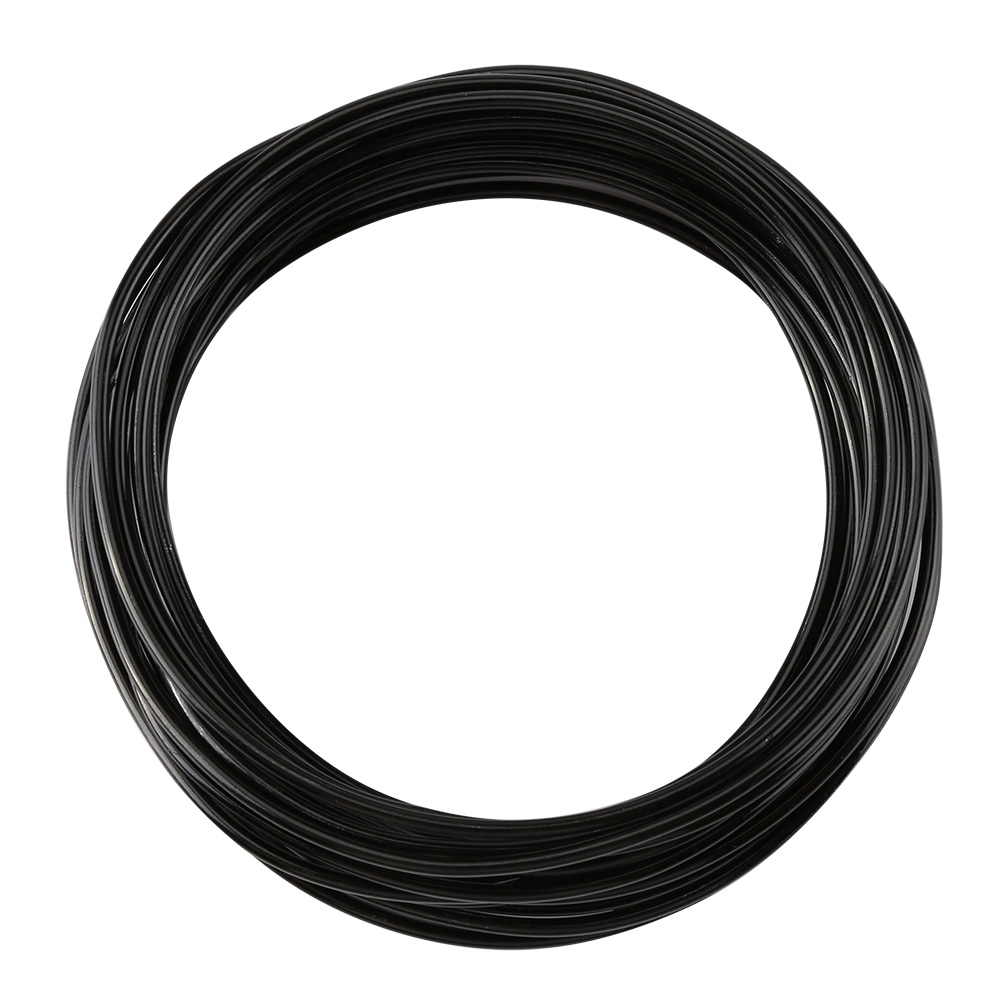 Mm Runder Oxidierter Aluminiumdraht, 5 Meter Rolle, Diy-draht Für Die Schmuckherstellung (schwarz)