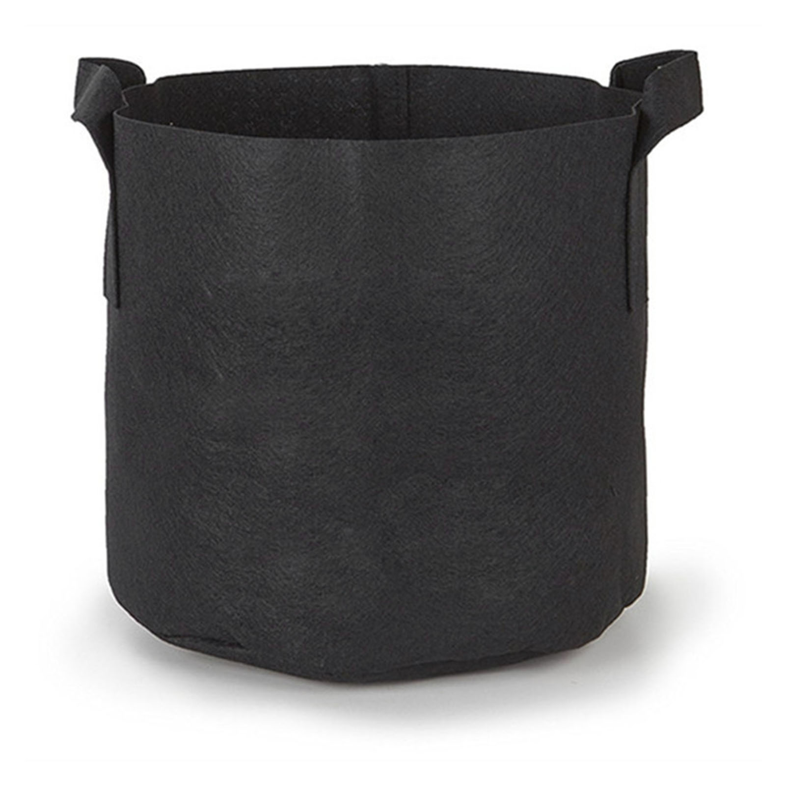 5-teiliges Set 5-gallonen-pflanzsäcke, Verdicktes, Atmungsaktives Material Mit Griffen Für Bäume Und Blumen, Schwarz