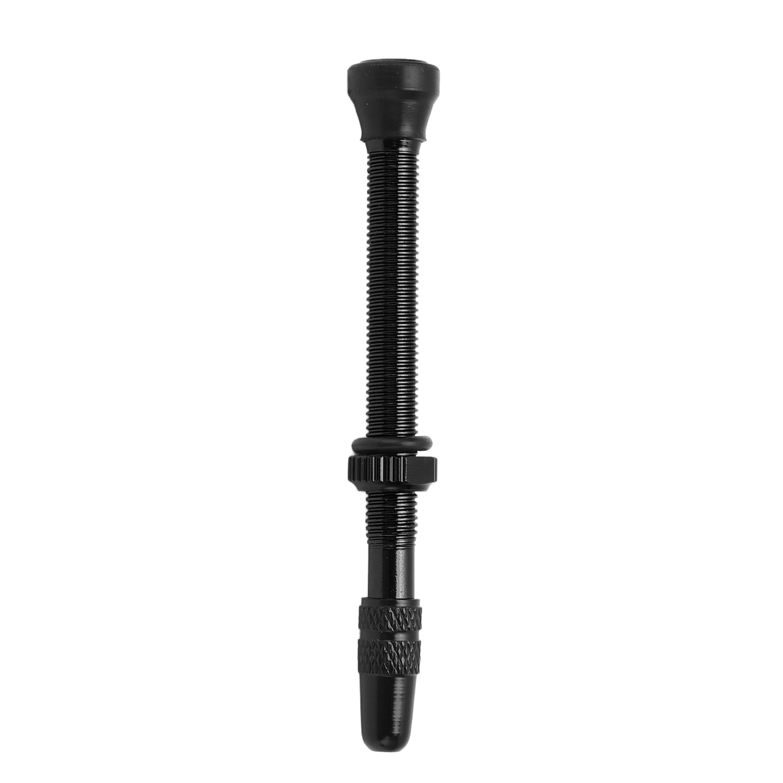 60 Mm Mtb Presta Ventilschaftverlängerung Aus Aluminiumlegierung Für Schlauchlose Ventile, Vakuum-fahrradzubehör, Schwarz