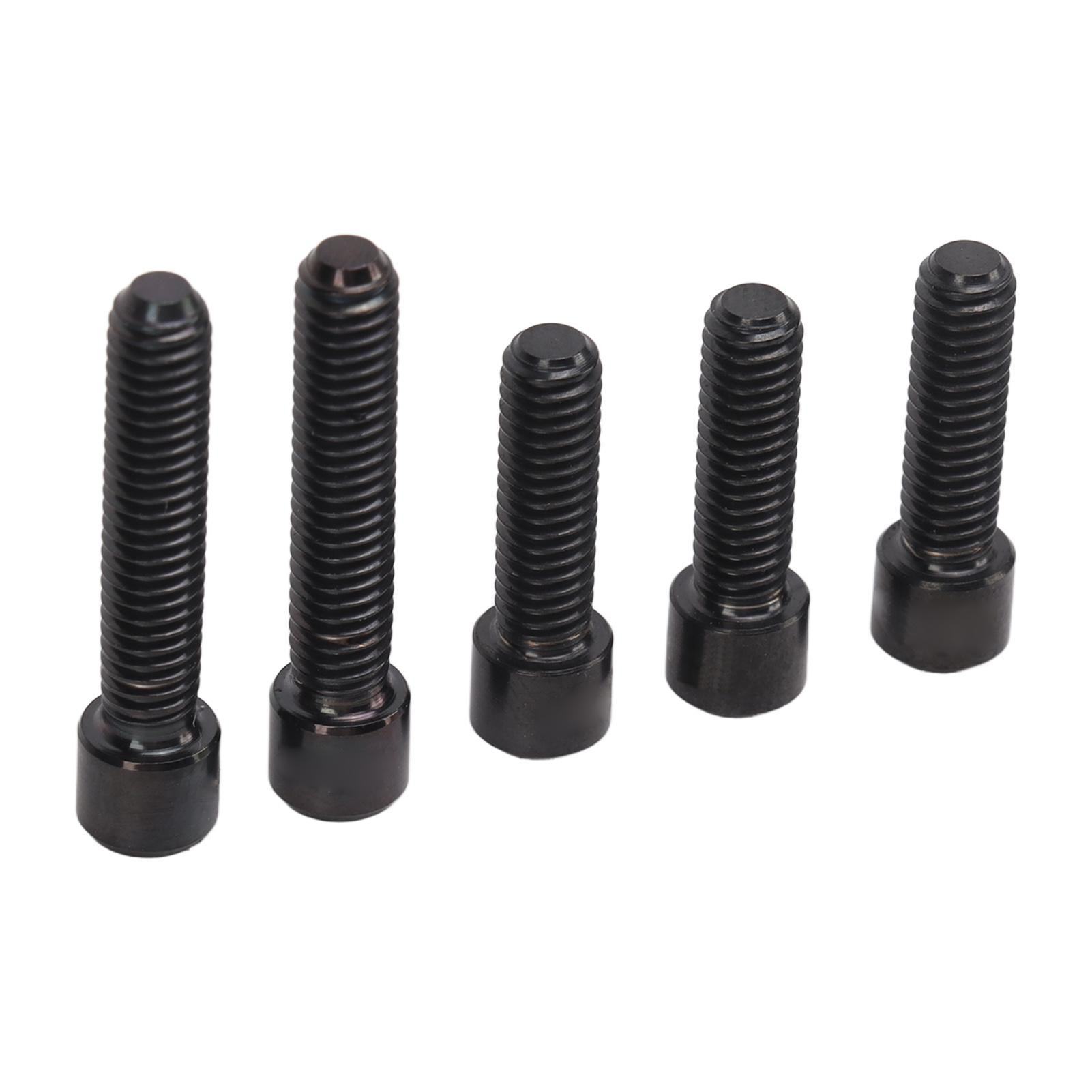 M4 Schaltwerkschrauben 3x13,5 + 2x20 Mm, Rostfreies Titan, Einfache Montage, Käfigschrauben, Mtb, Schwarz