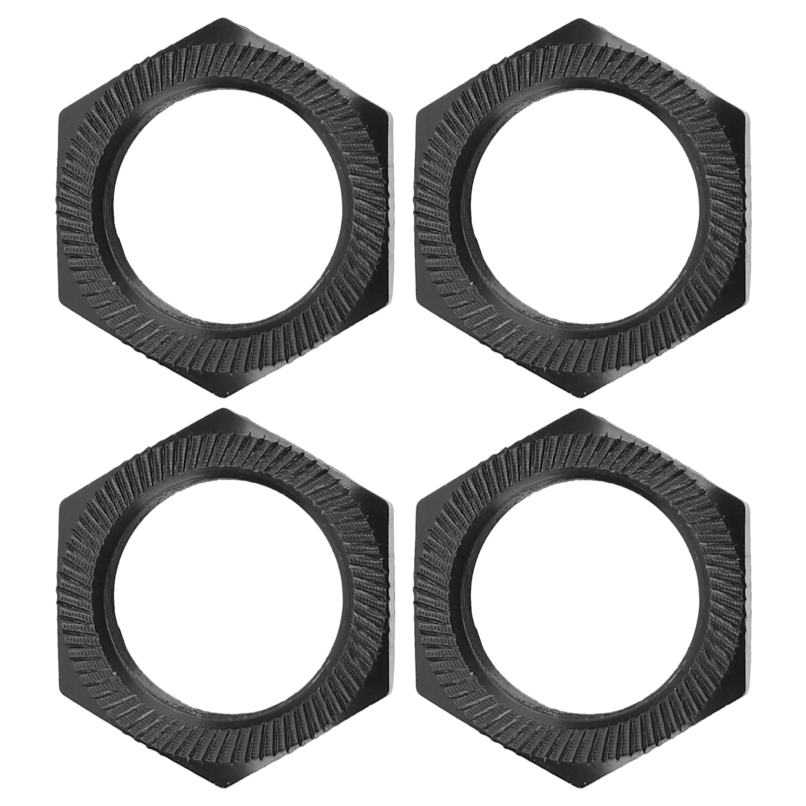 Stück 24 Mm Hochfeste Sechskant-radmuttern Aus Aluminium Für Arrma 1/5 Outcast Kraton 8s, Schwarz