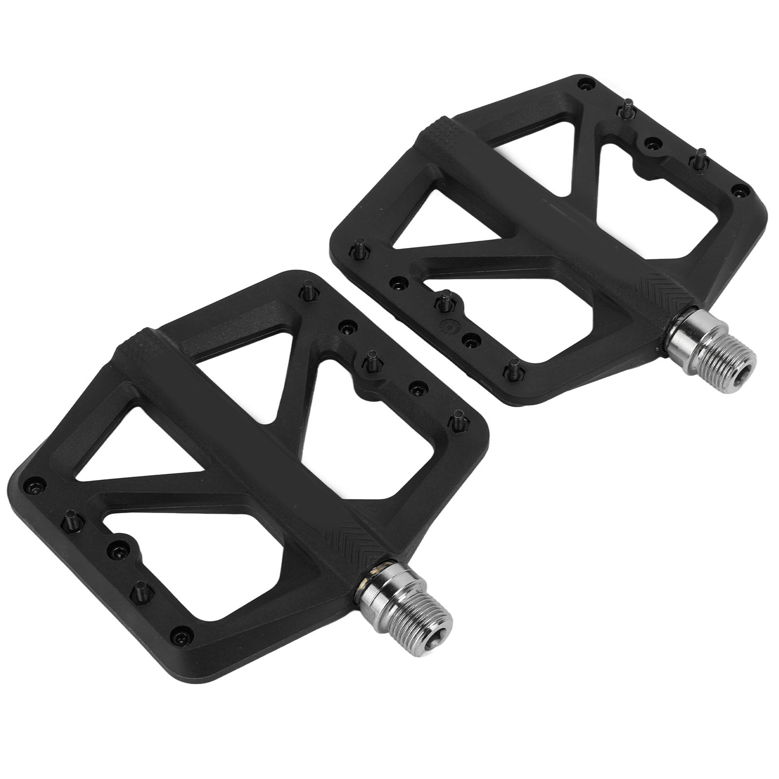 Fahrradpedale, Perfekt Abgedichtet, Ausreichend Breit, Guter Grip, Rutschfeste Cleats, Flatpedale Für Mountainbikes, Schwarz