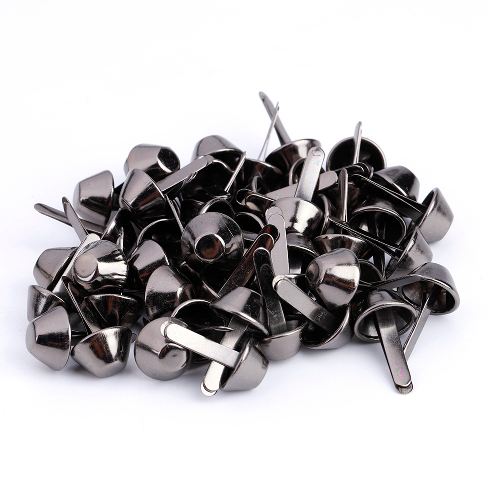 Packung Mit 50 Schwarzen 10-mm-kegelkopfnägeln Für Handtaschen, Lederwarenaccessoires, Dekorative Metallnägel