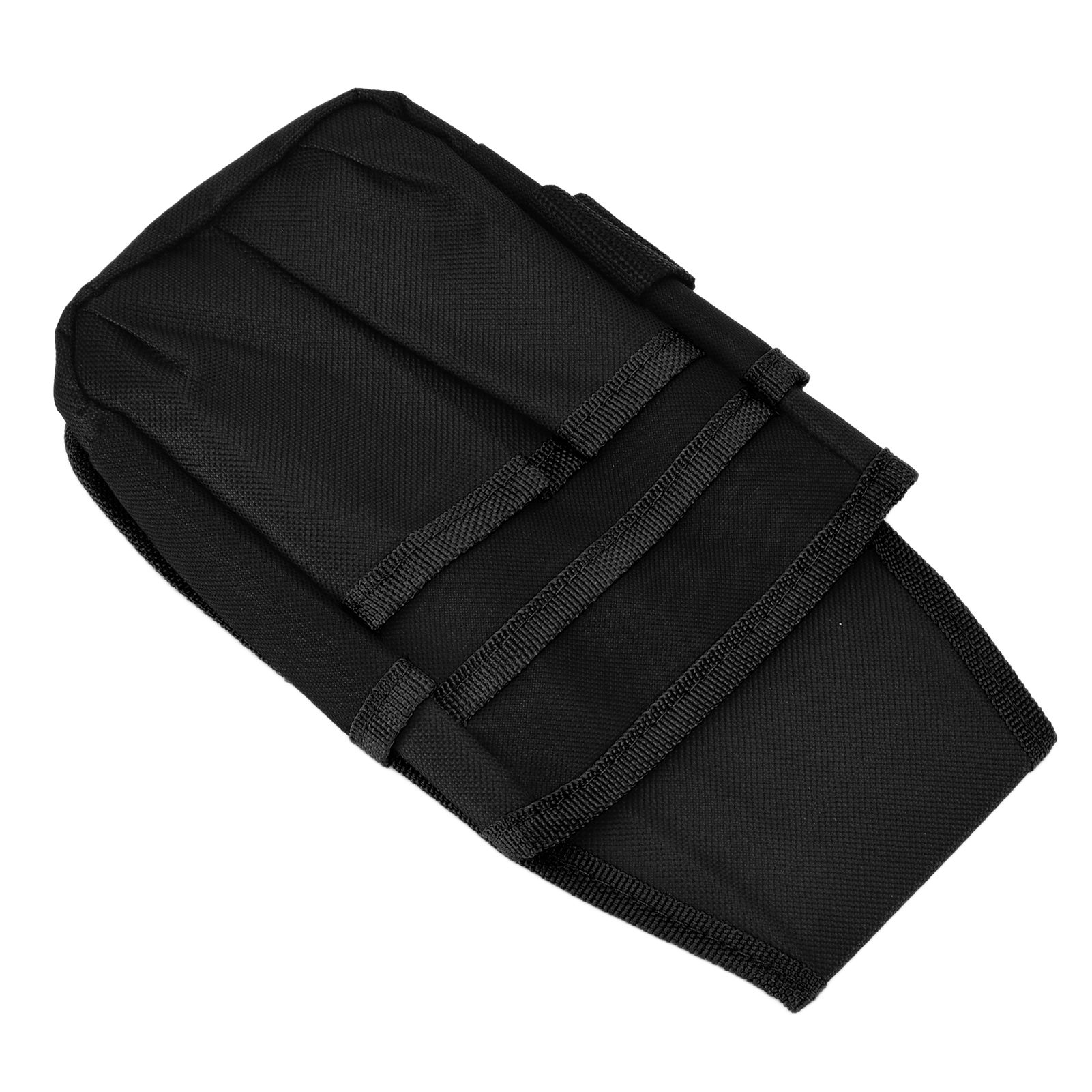 Schwarze Werkzeugtasche Für Elektriker, Kleine Werkzeugtasche Mit Schwarzem Rand, Taschenorganizer