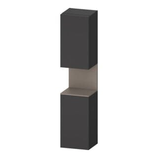 Duravit Hochschrank Qatego 40x36x1760cm, 2 T, B, An r, ba m/Grap ma