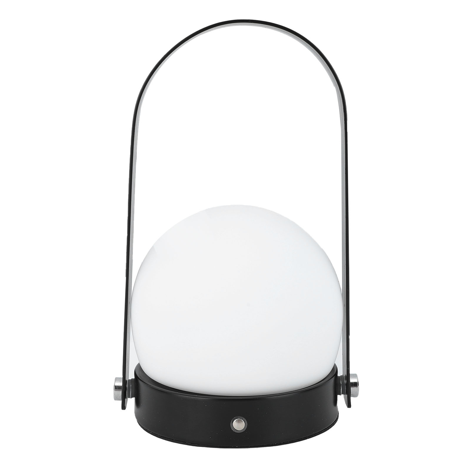 Tragbare, Wiederaufladbare Led-tischleuchte, 3 Farbtemperaturen, Stufenlose Dimmung, Für Schlafzimmer, Innen- Und Außenbereich, Schwarz