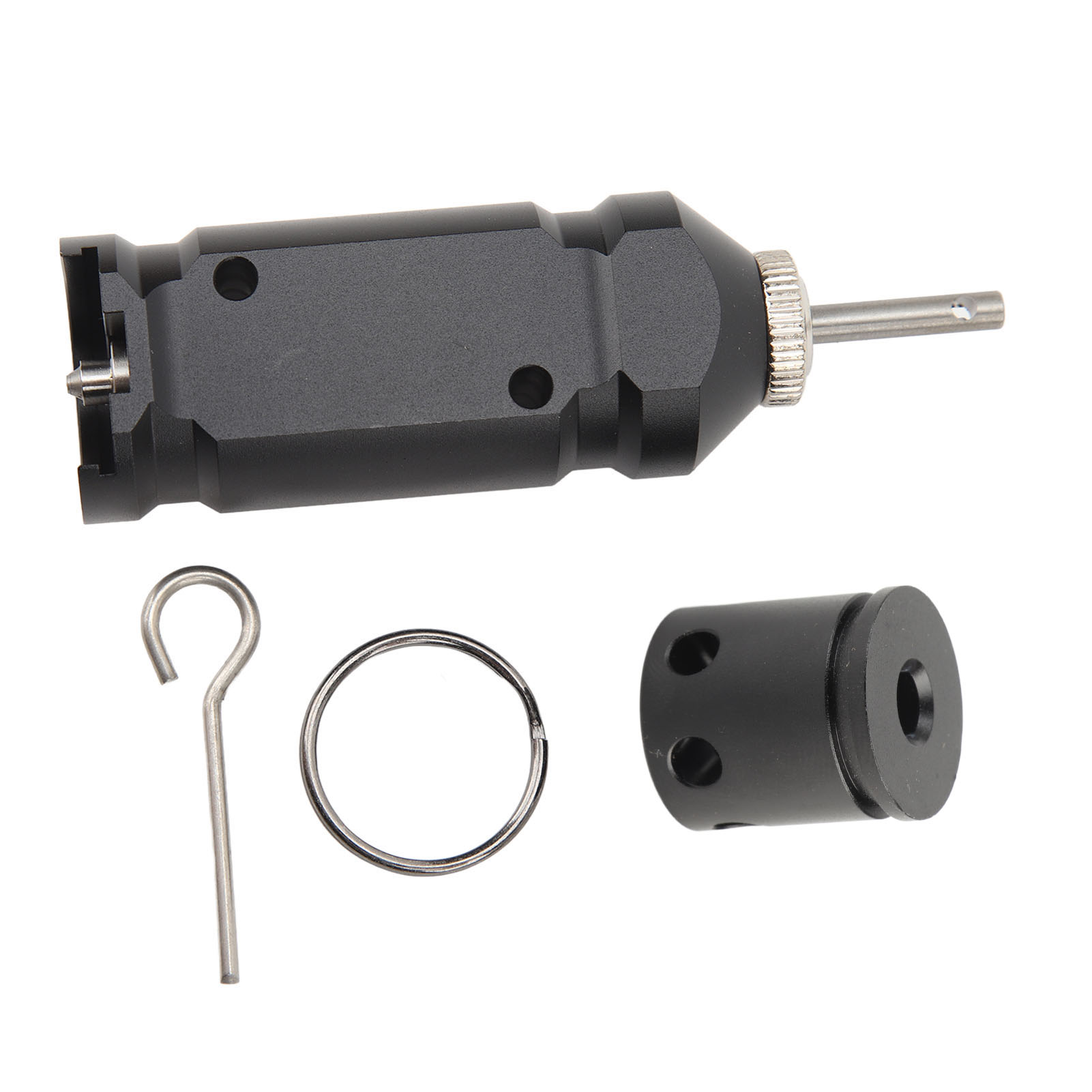Perimeteralarmanlage Aus Aluminiumlegierung, Sicherheitssystem Mit Auslösedraht Für Camping Und Grundstücke, Frühwarnsystem, Schwarz