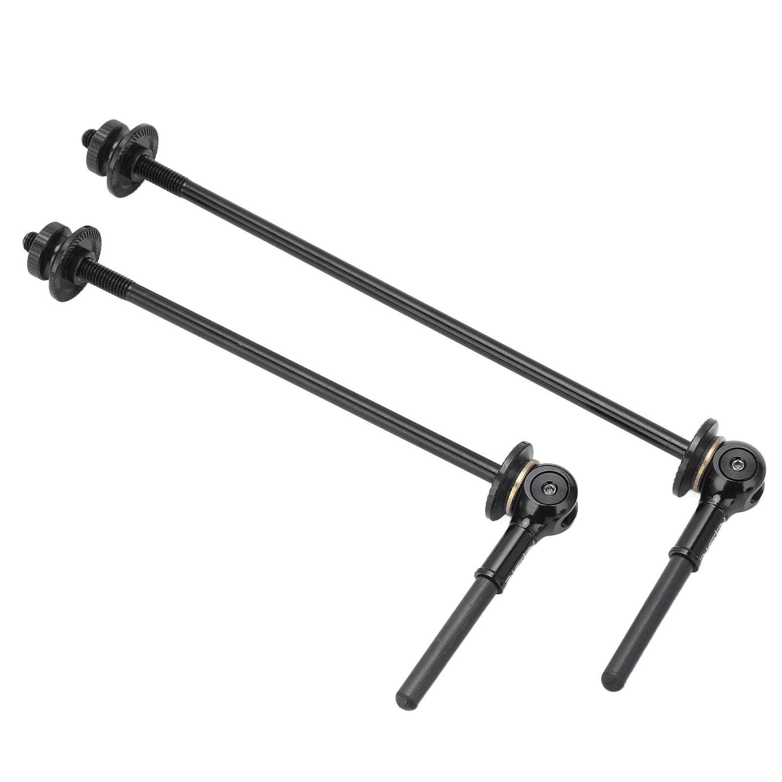 Paar Schnellspannhebel Für Risk Mountainbike-nabe, Achse Aus Titanlegierung, Schwarzer Hebel.