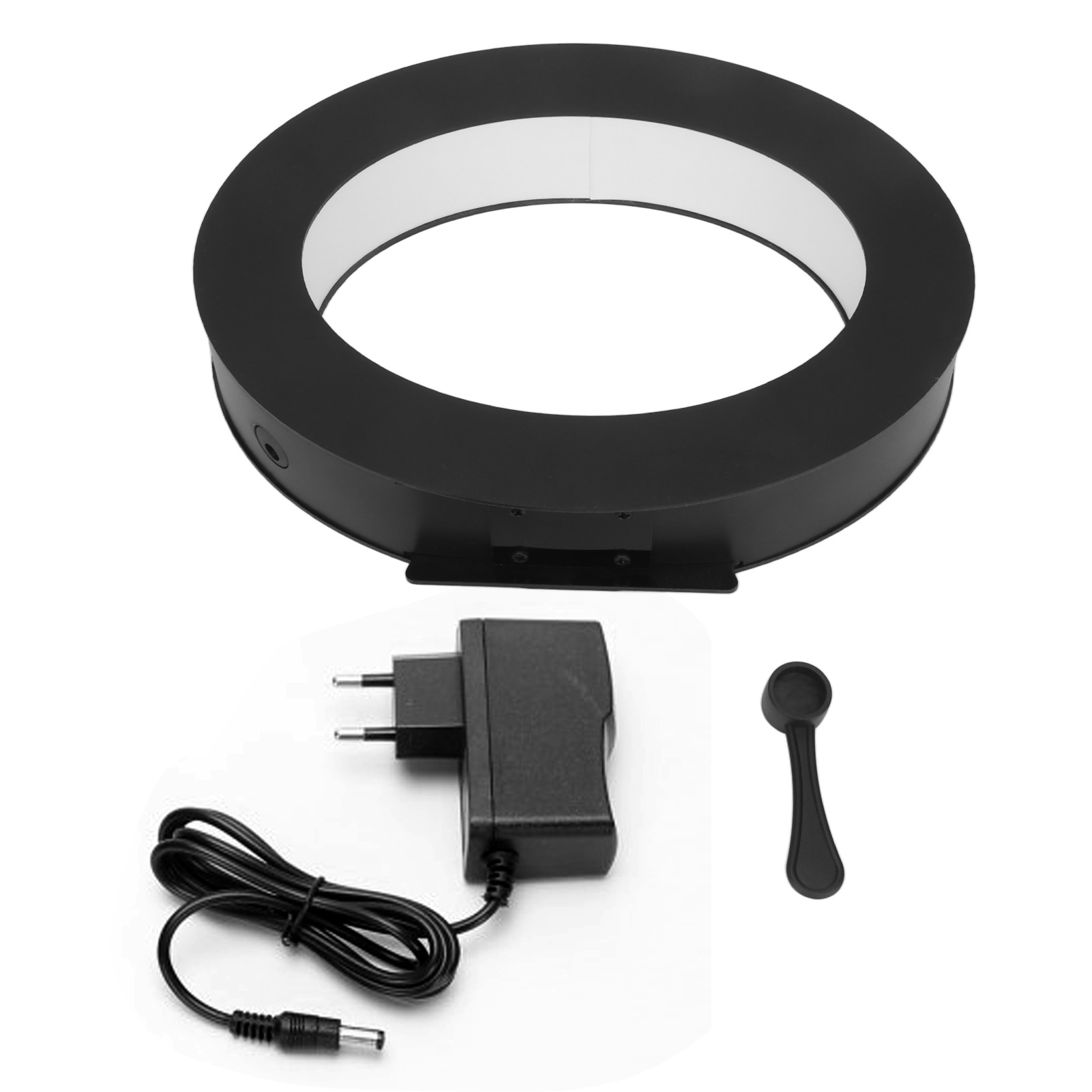 Magnetisch Schwebender Globus (9 Cm) Mit Led-beleuchtung, Dekoration Für Zuhause Und Büro, Eu-stecker (100–240 V), Schwarz