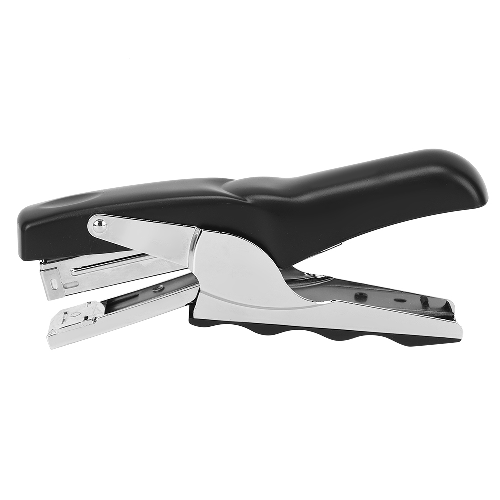 Set Mit 2 Kraftsparenden Tischheftern, Schwarzer Clip, Schulbedarf Für Bastelarbeiten Und Sammlerstücke