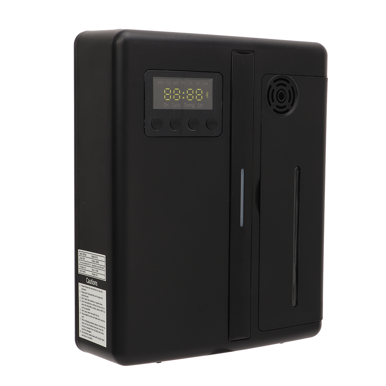 Intelligenter Aromadiffusor Mit Bluetooth-steuerung Für Zuhause Und Hotel, Schwarz, 100–240 V Eu-stecker